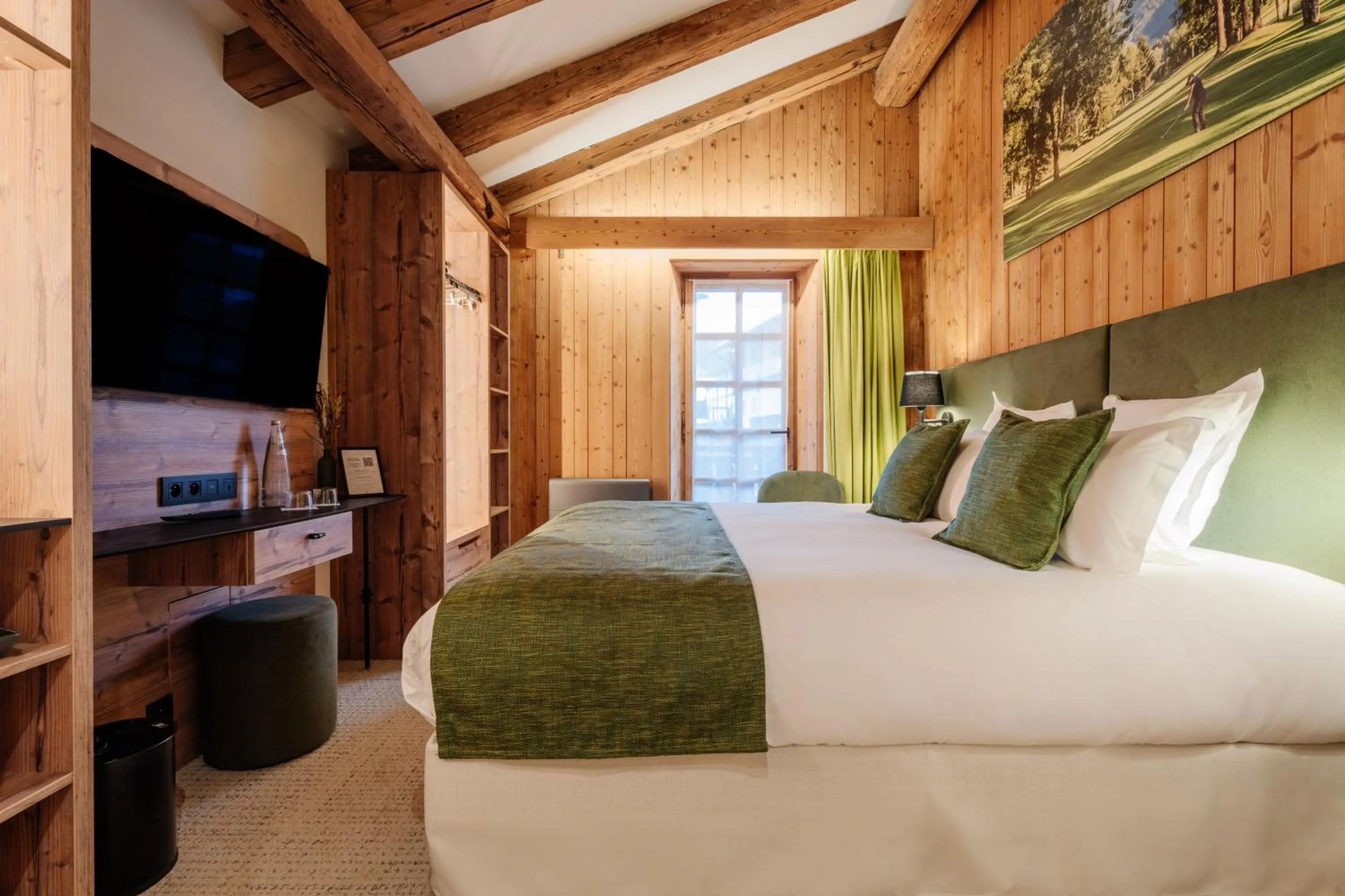 Bed in La Ferme du Golf
