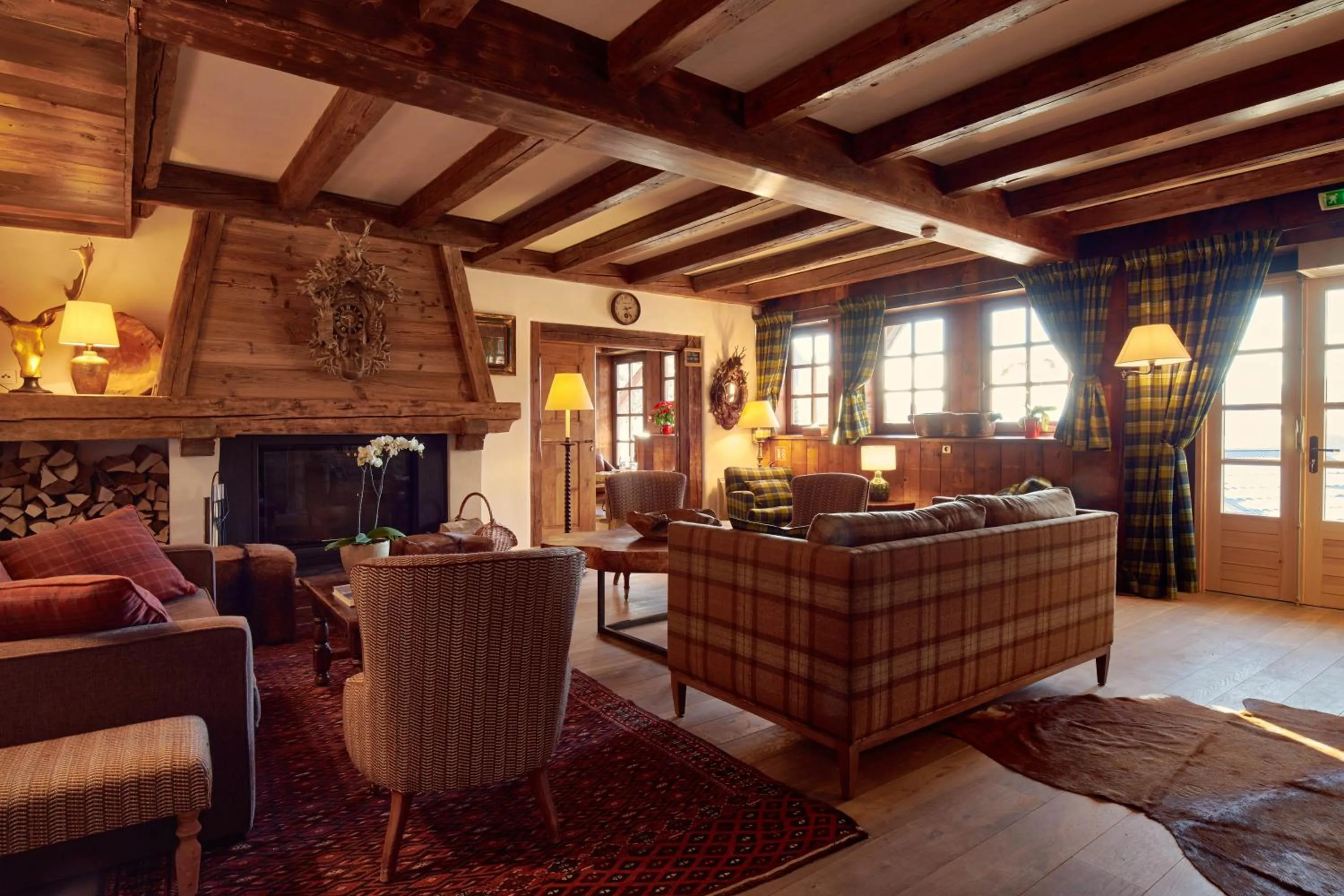 Living room in La Ferme du Golf