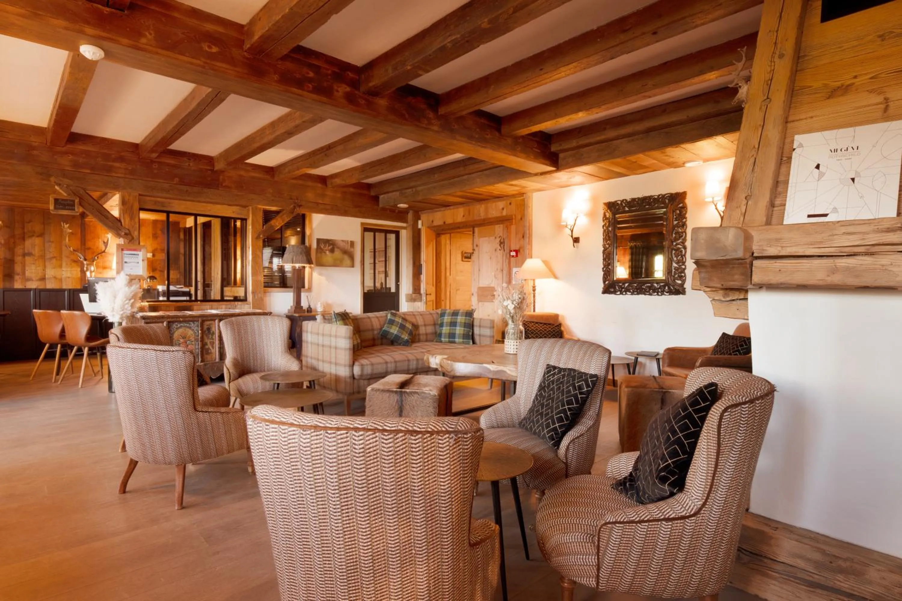 Living room in La Ferme du Golf