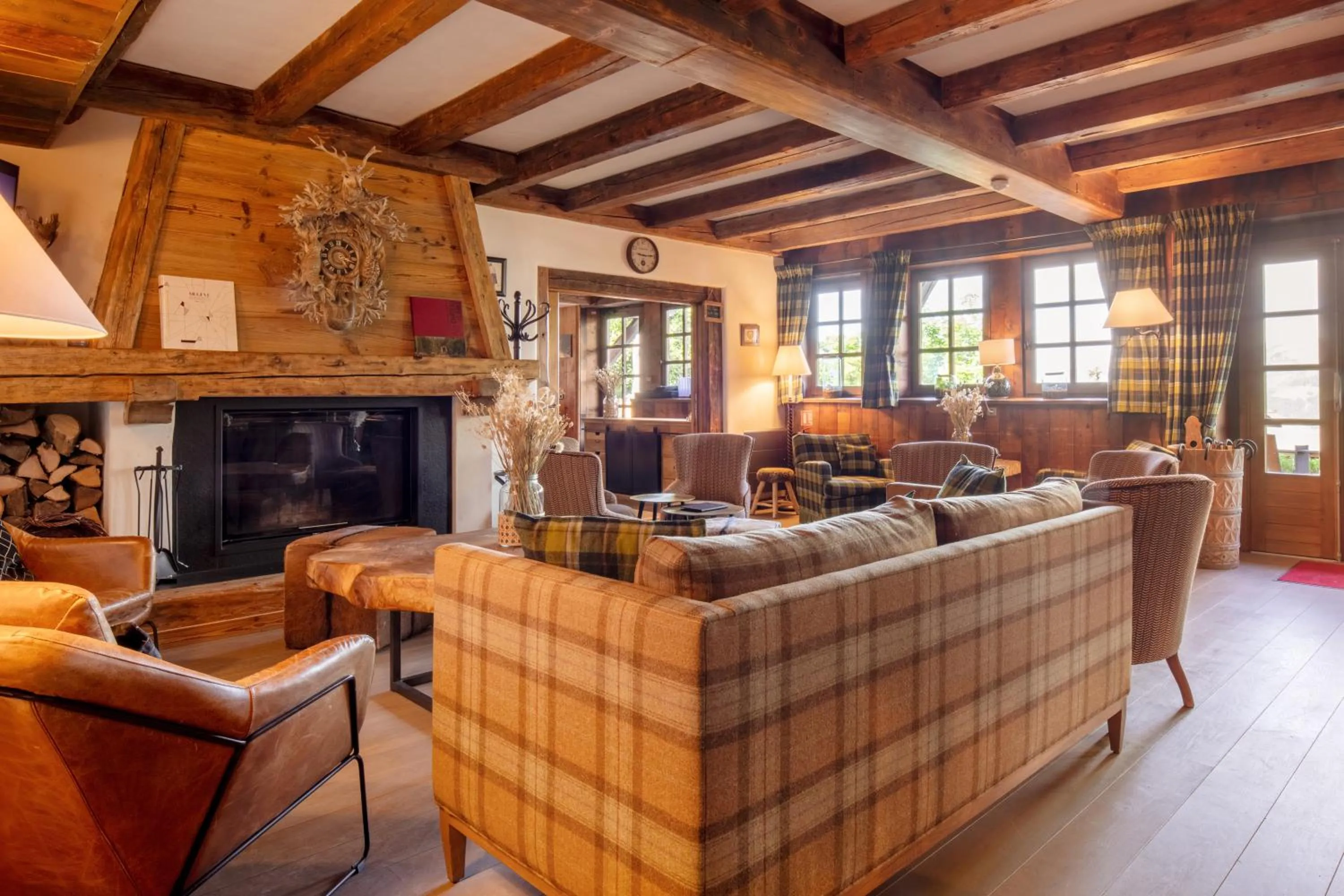 Living room in La Ferme du Golf
