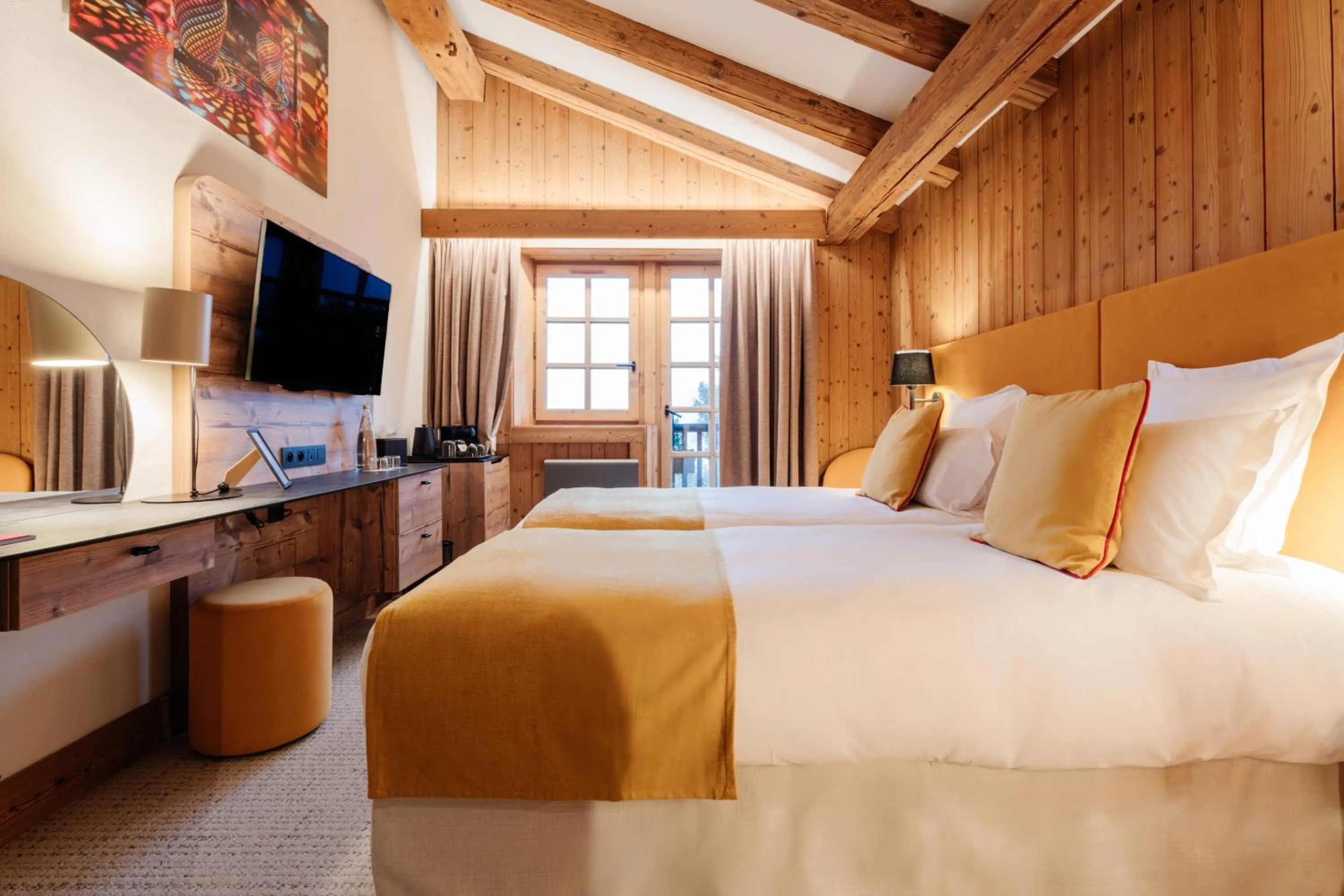 Bed in La Ferme du Golf