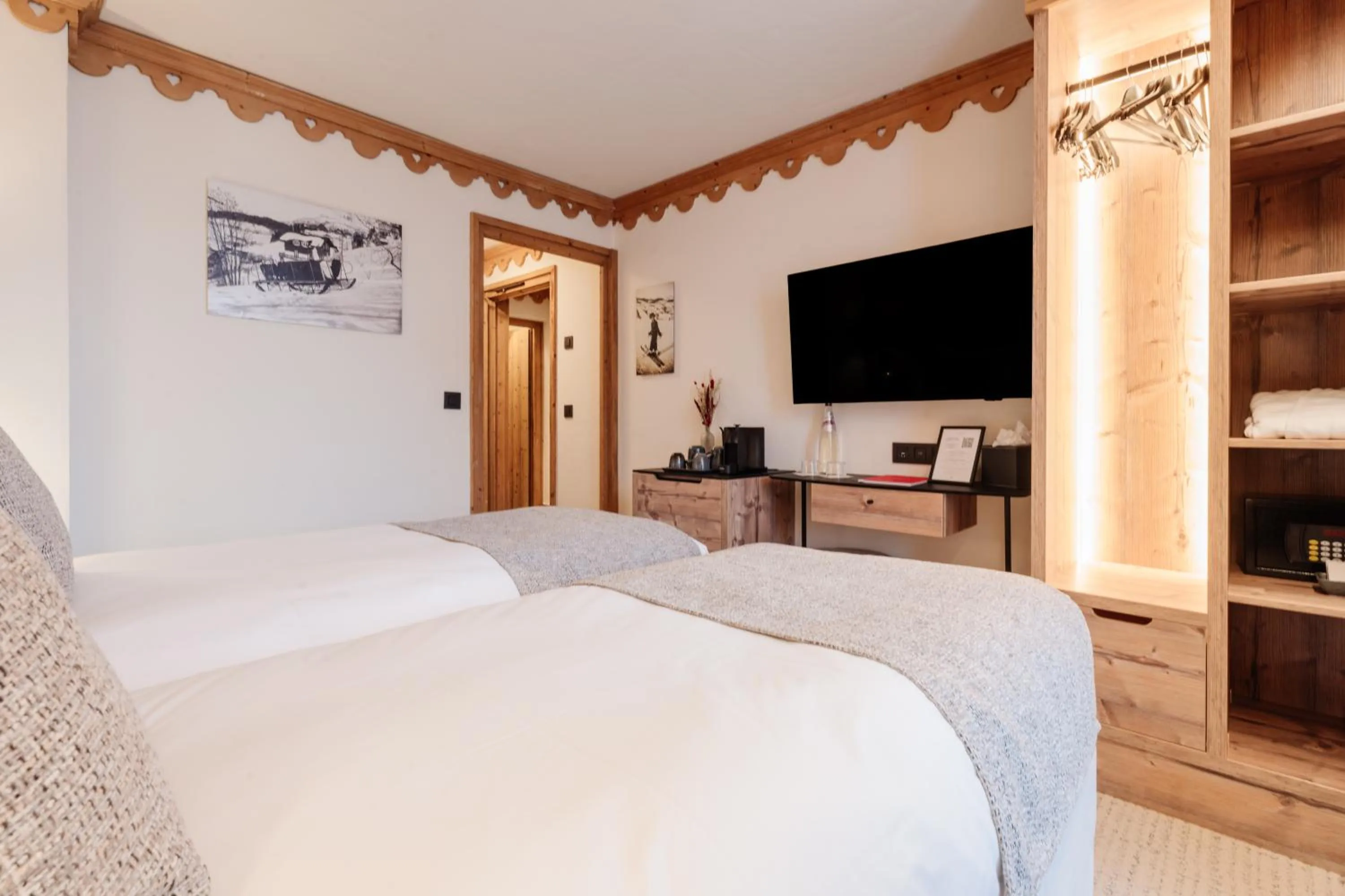 Bed in La Ferme du Golf