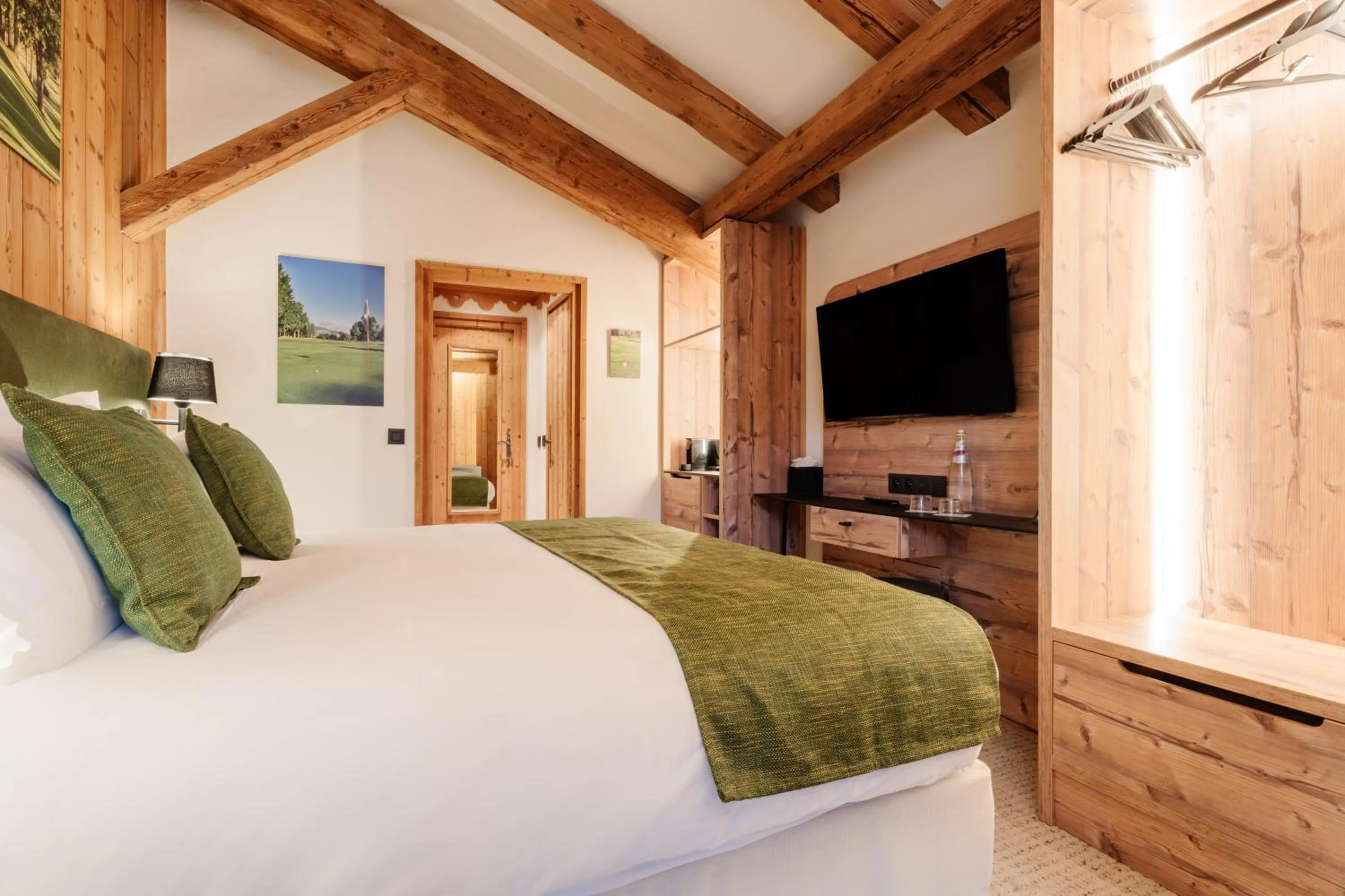Bed in La Ferme du Golf