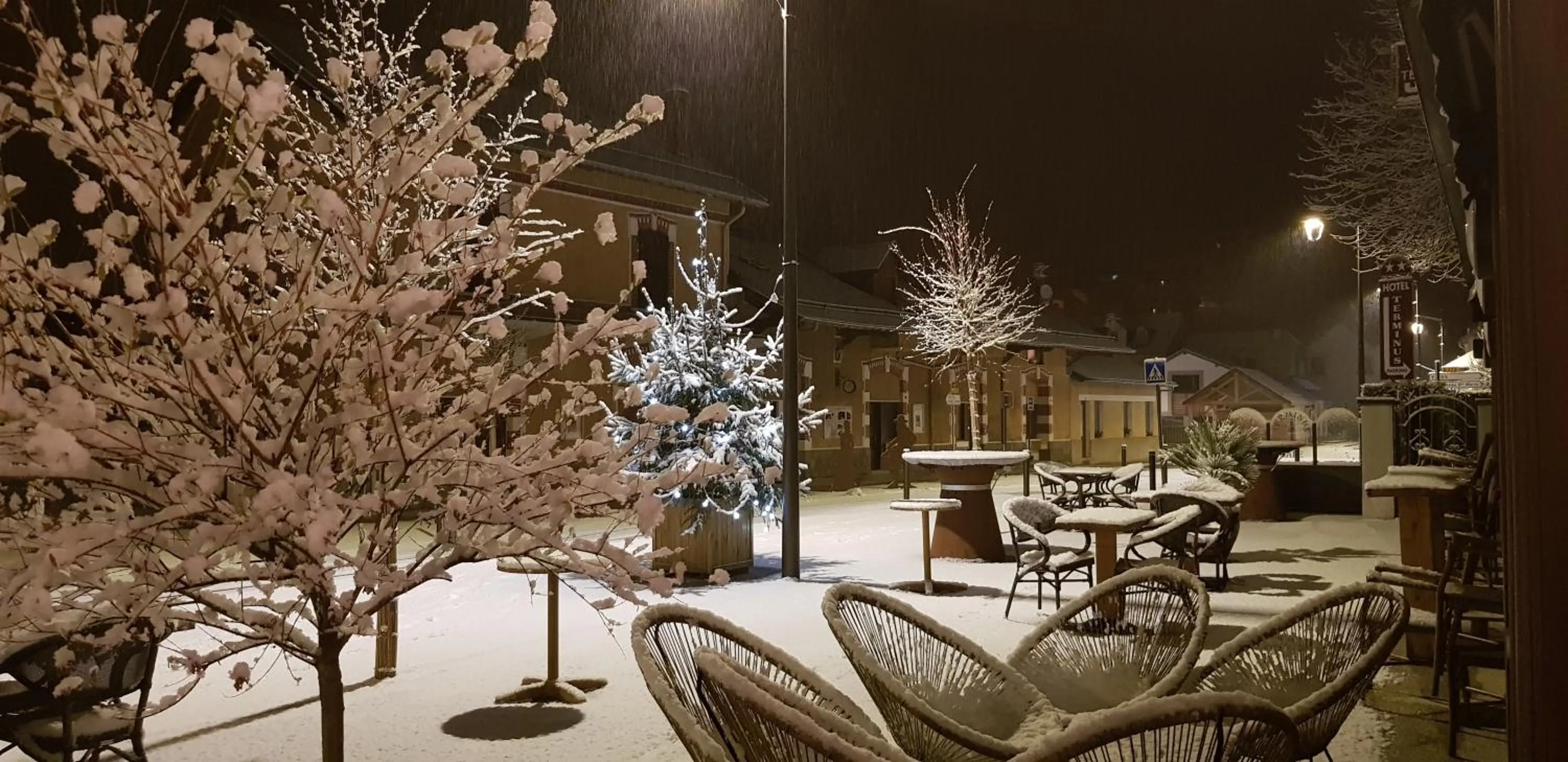 Winter in Hôtel Terminus