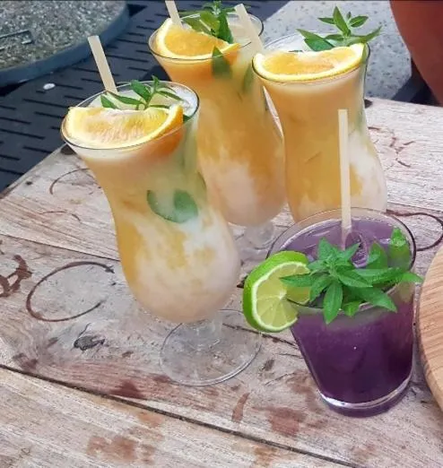 Lounge or bar in Hôtel Terminus