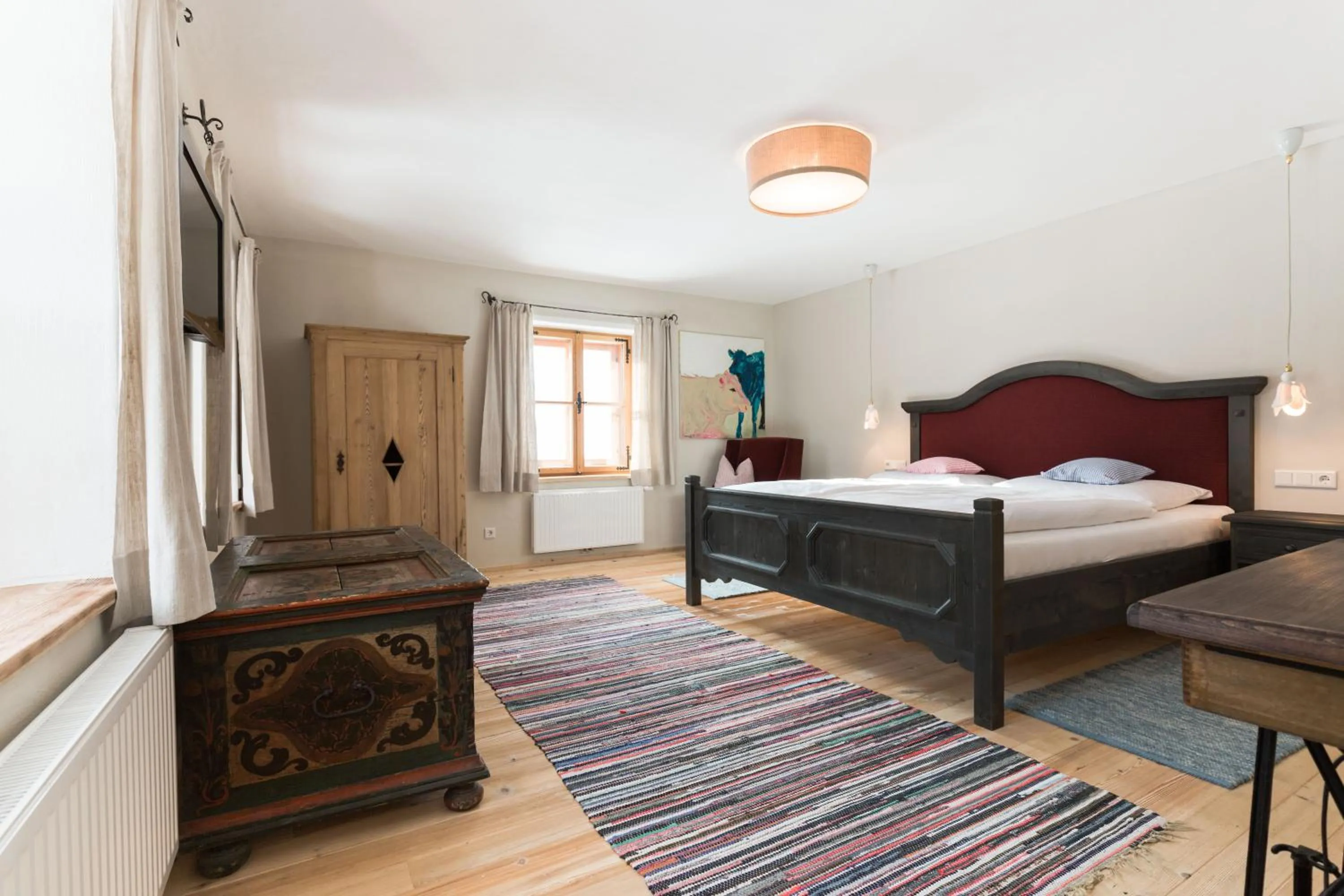 Photo of the whole room, Bed in Gasthof Weyerhof