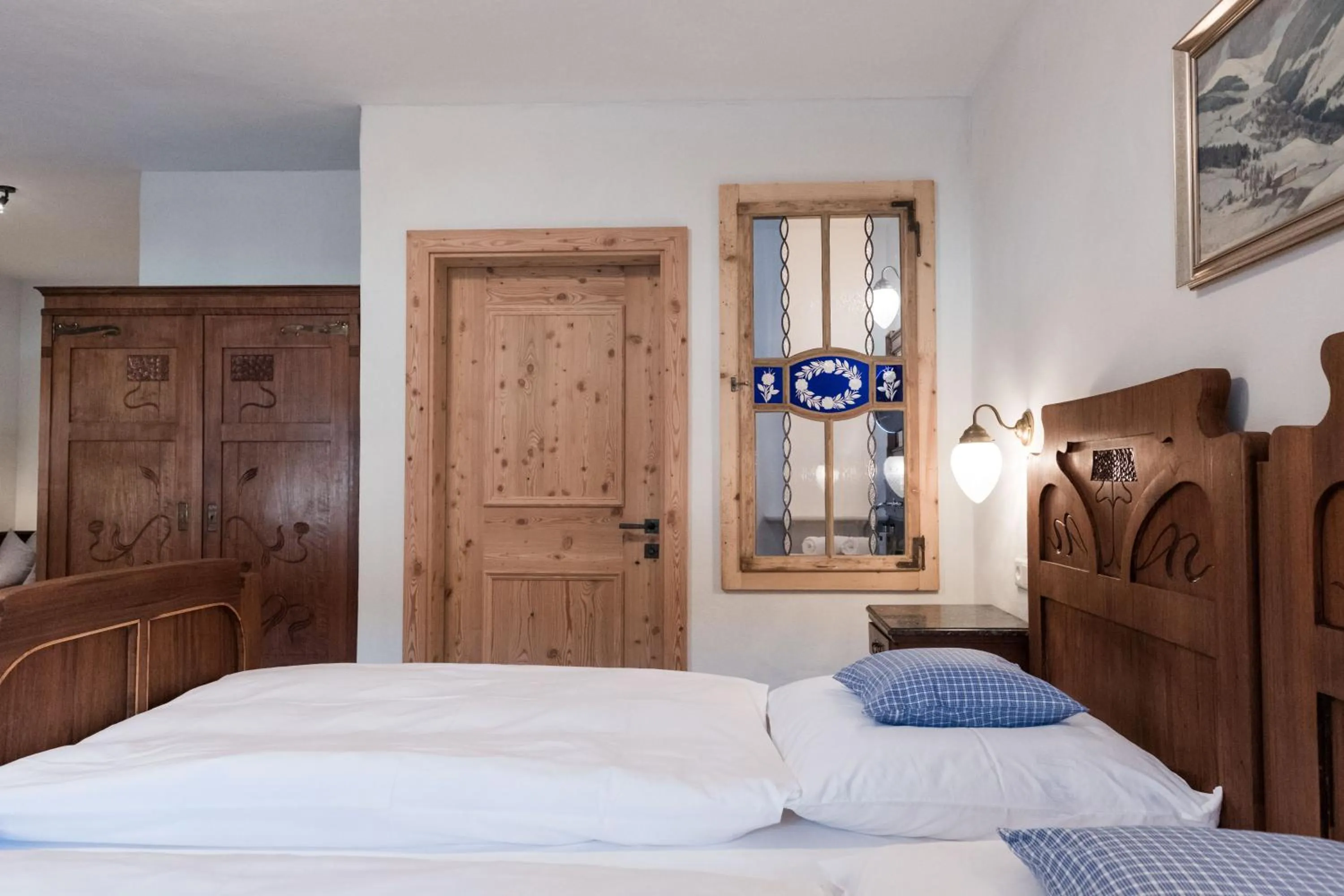 Bed in Gasthof Weyerhof