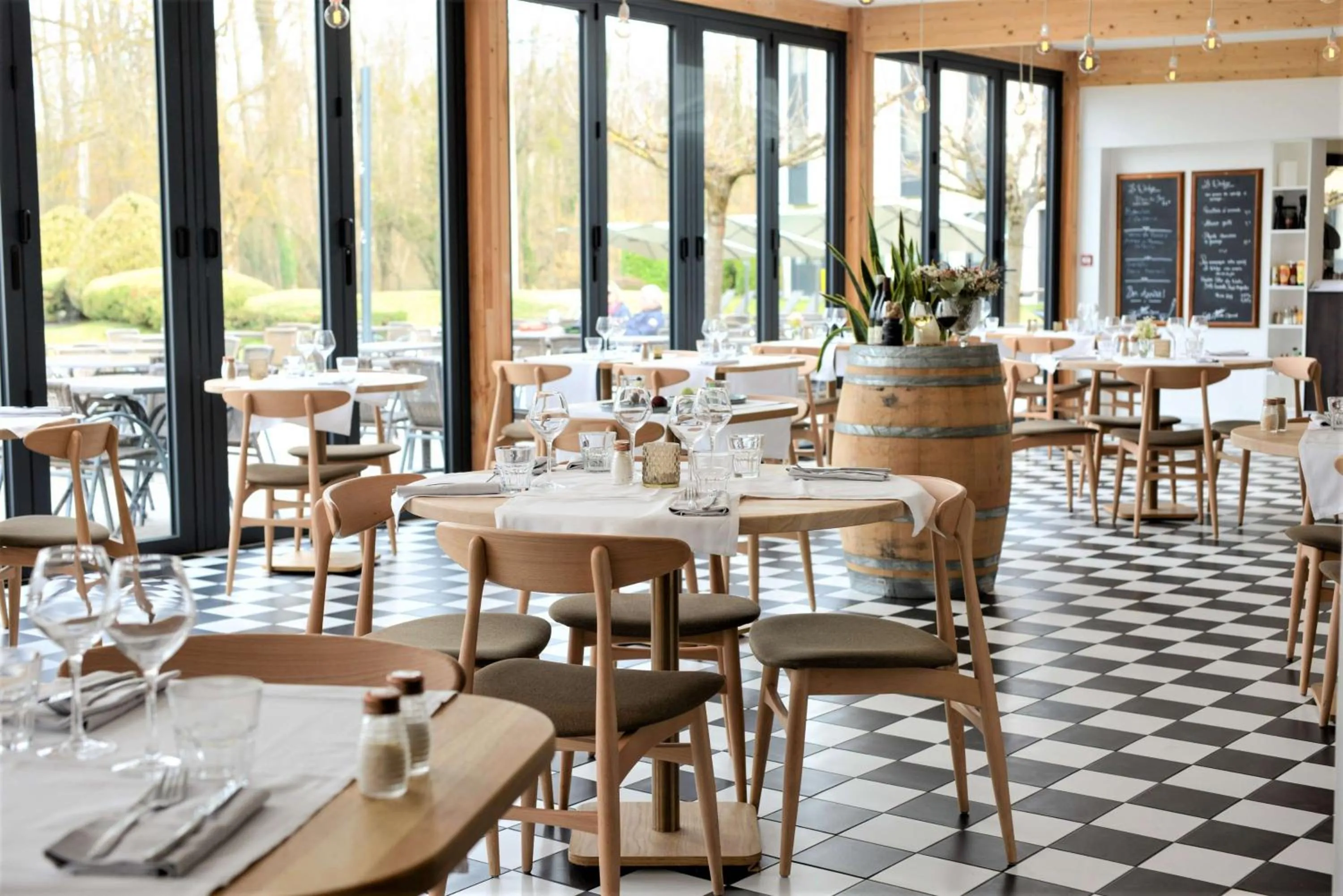 Restaurant/places to eat in Domaine de Charmeil