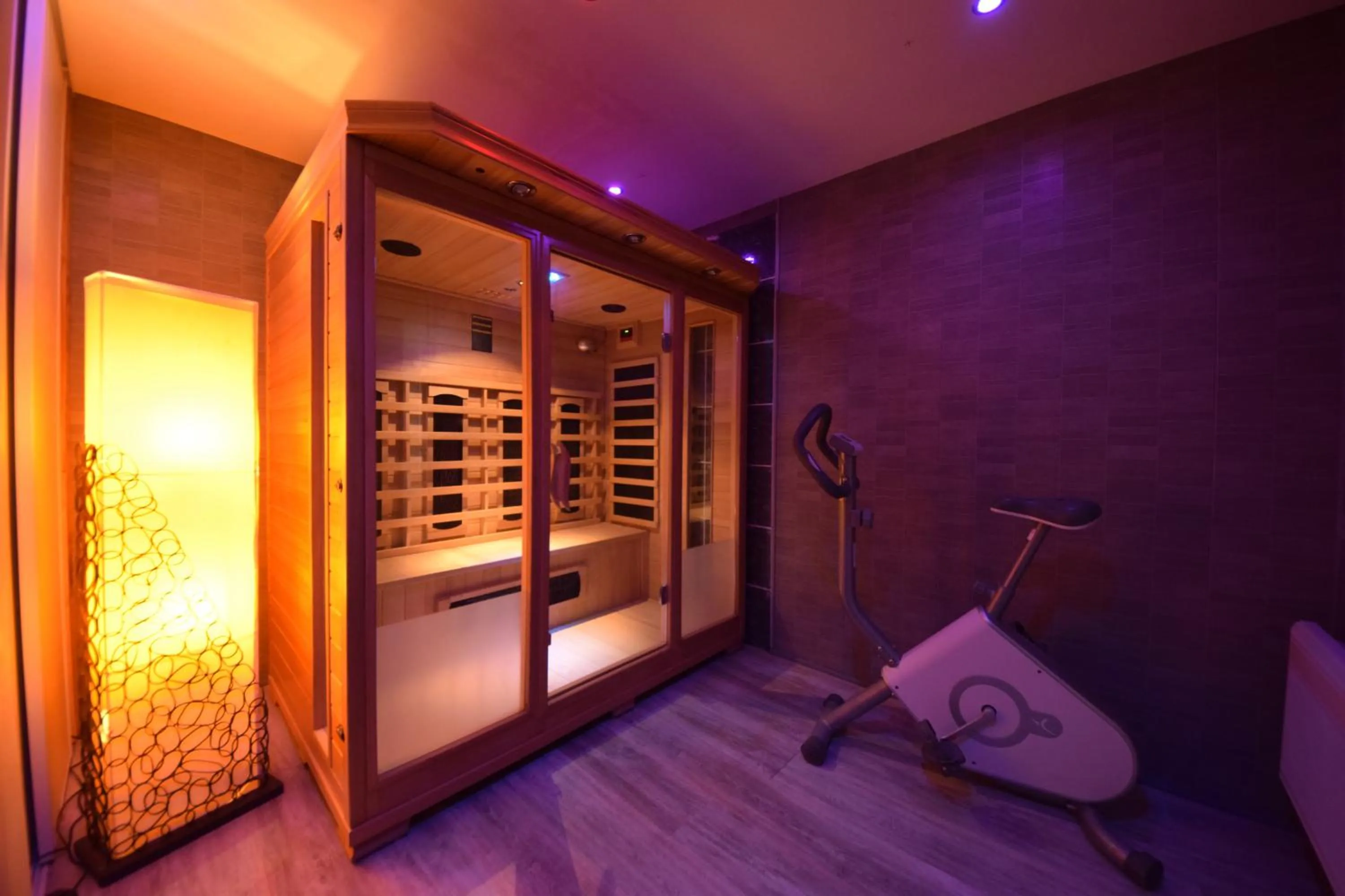 Sauna in Chambres d'Hotes Lorengrain