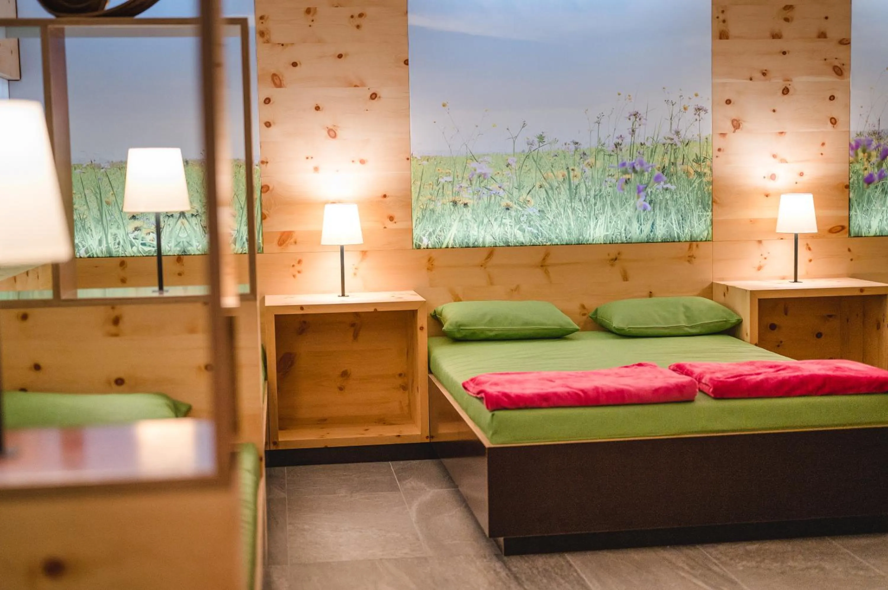 Sauna, Bed in Hotel Salzburger Hof Zauchensee