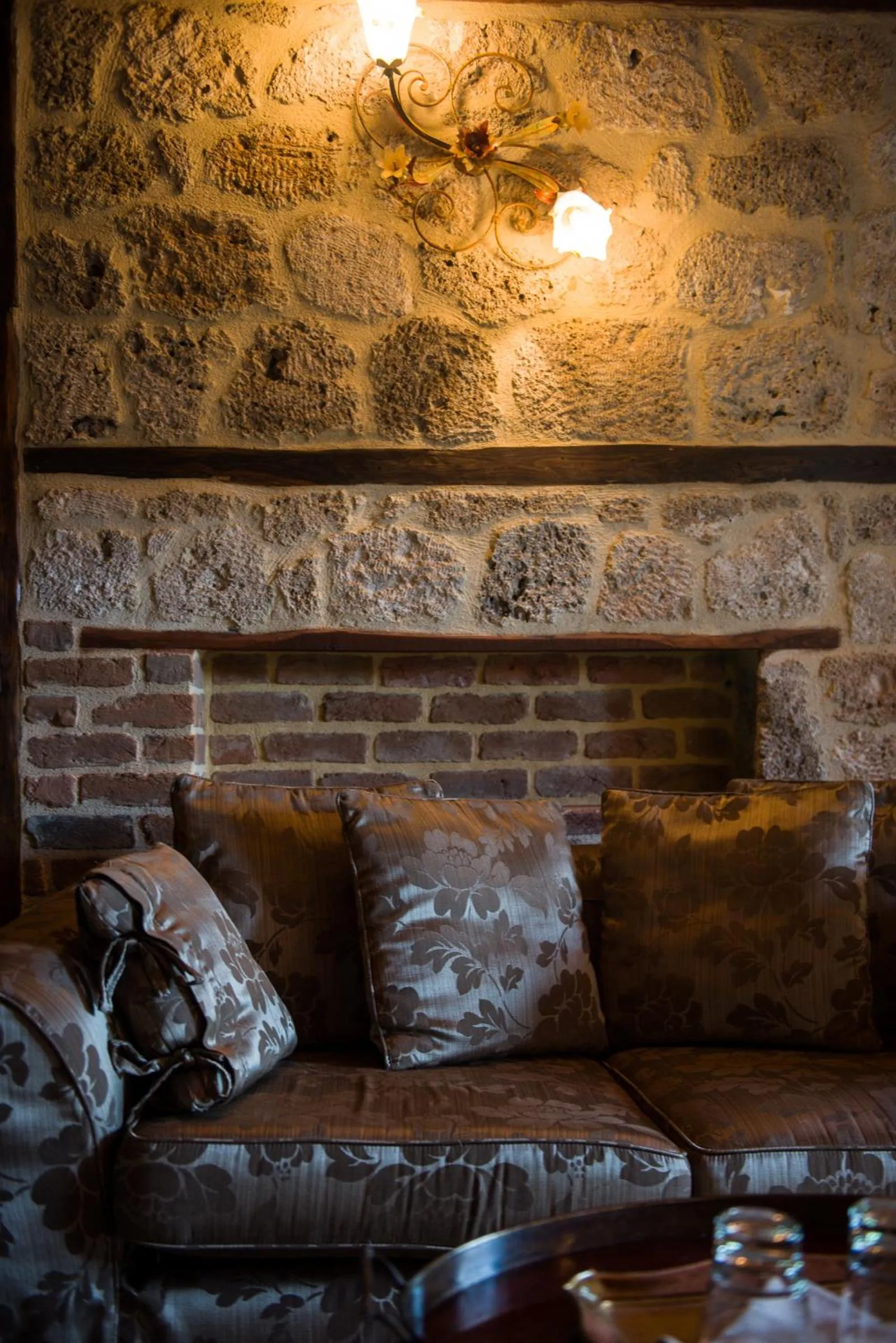 Living room in Boutique Hotel Kokkino Spiti