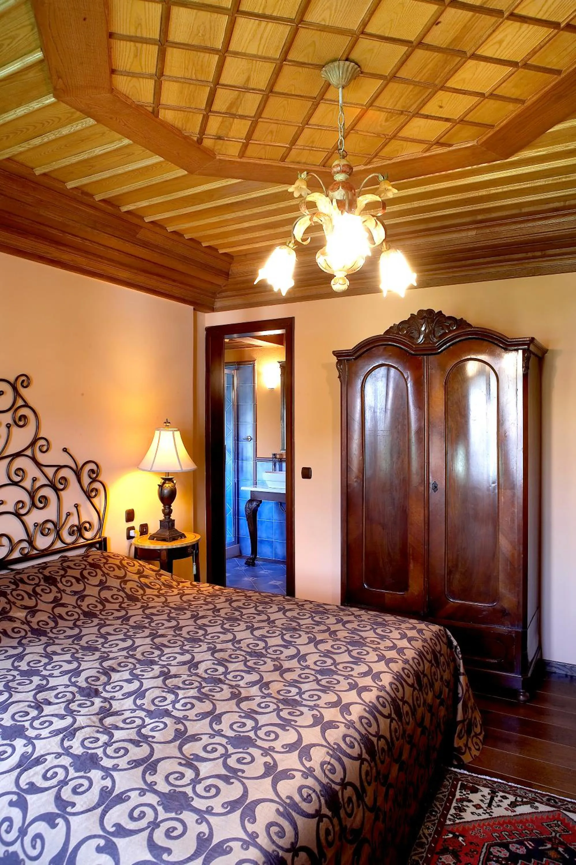 Bed in Boutique Hotel Kokkino Spiti
