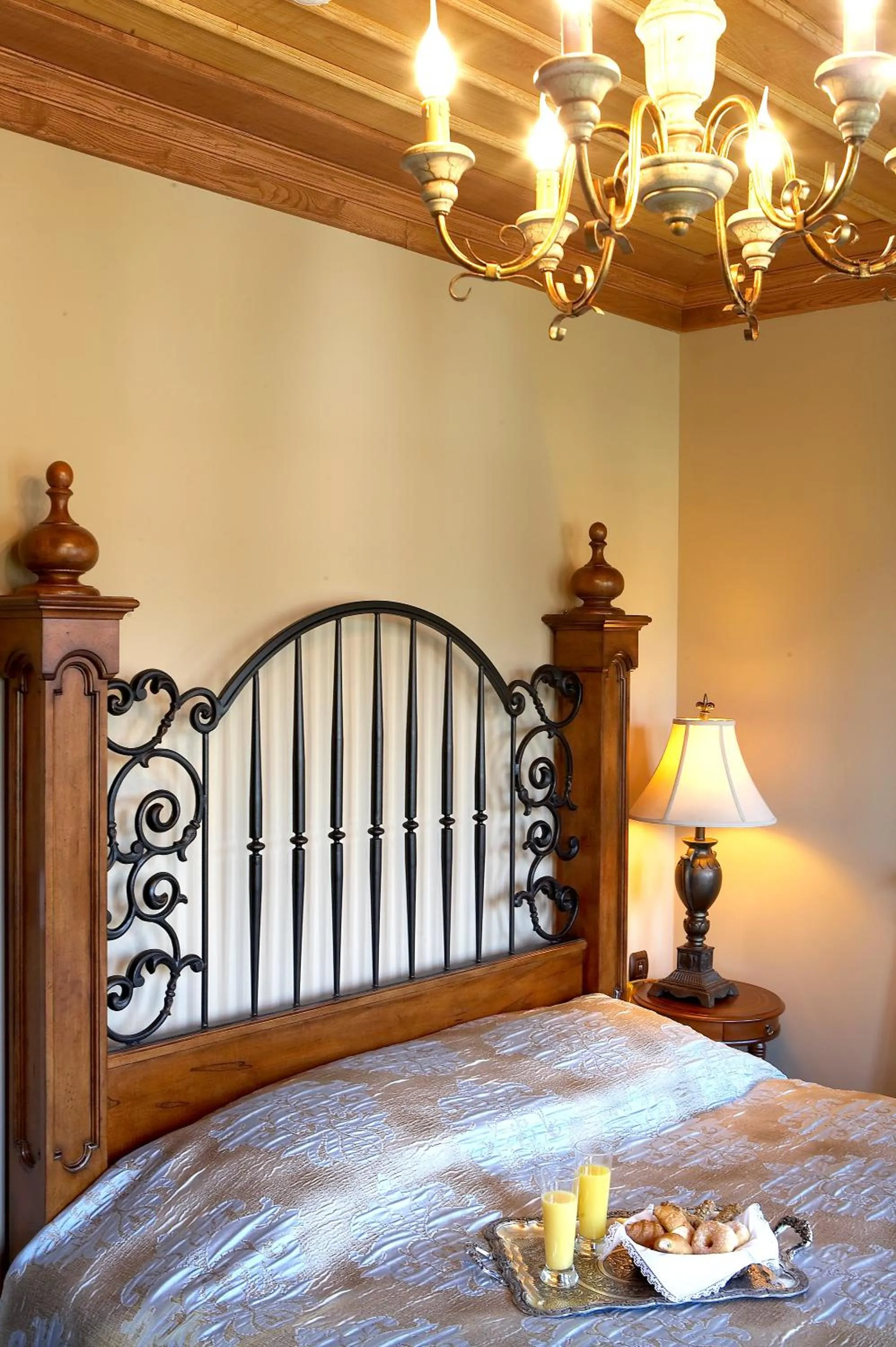 Bed in Boutique Hotel Kokkino Spiti