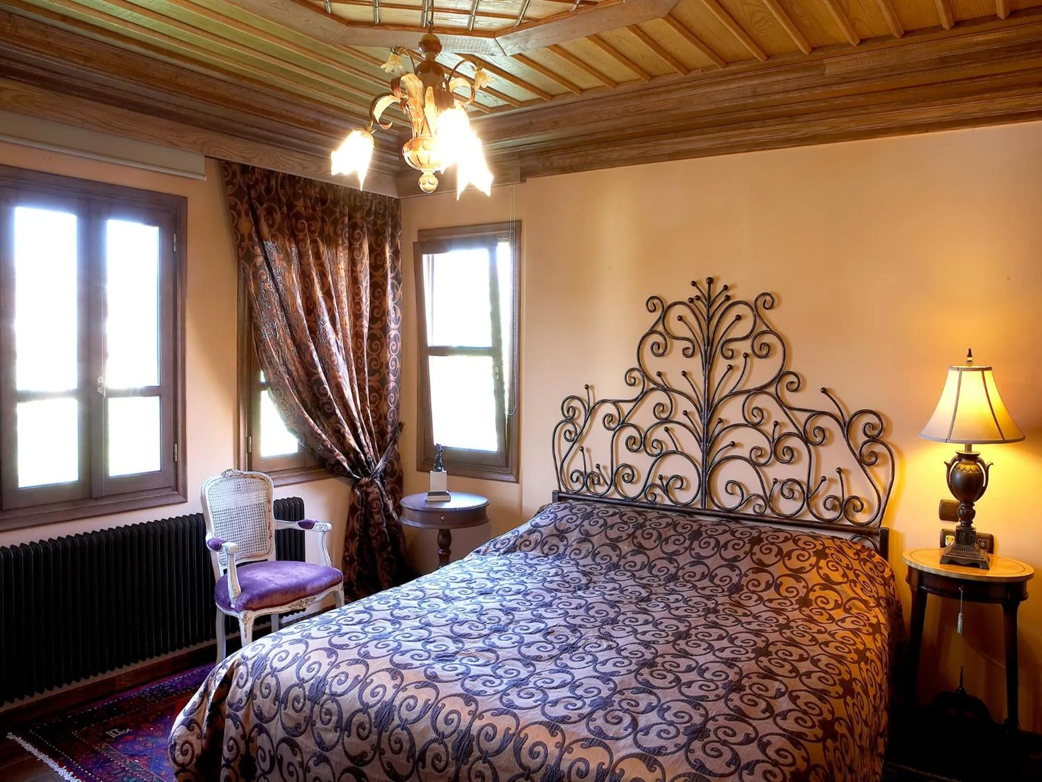 Bed in Boutique Hotel Kokkino Spiti