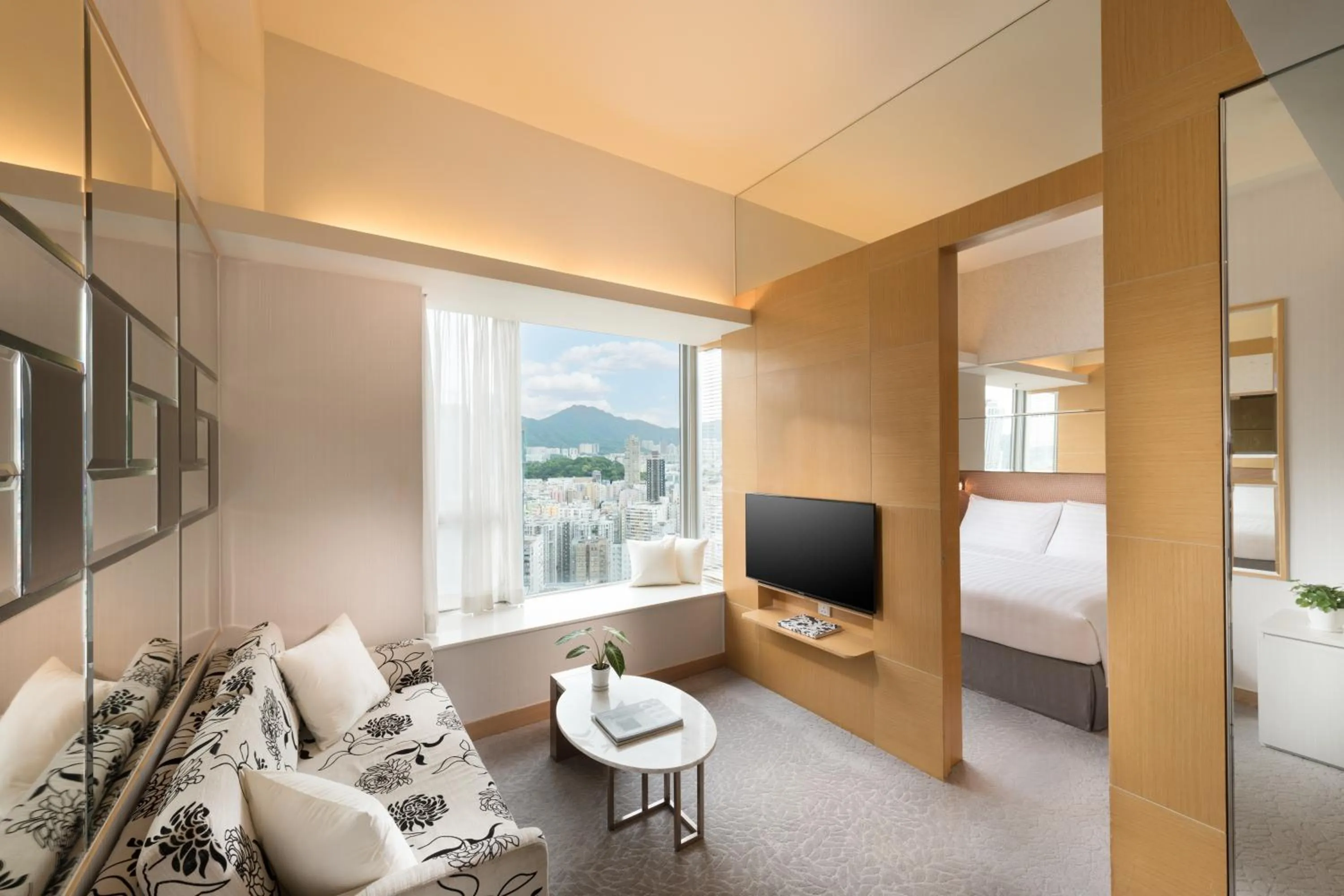 TV and multimedia, Bed in Dorsett Mongkok, Hong Kong