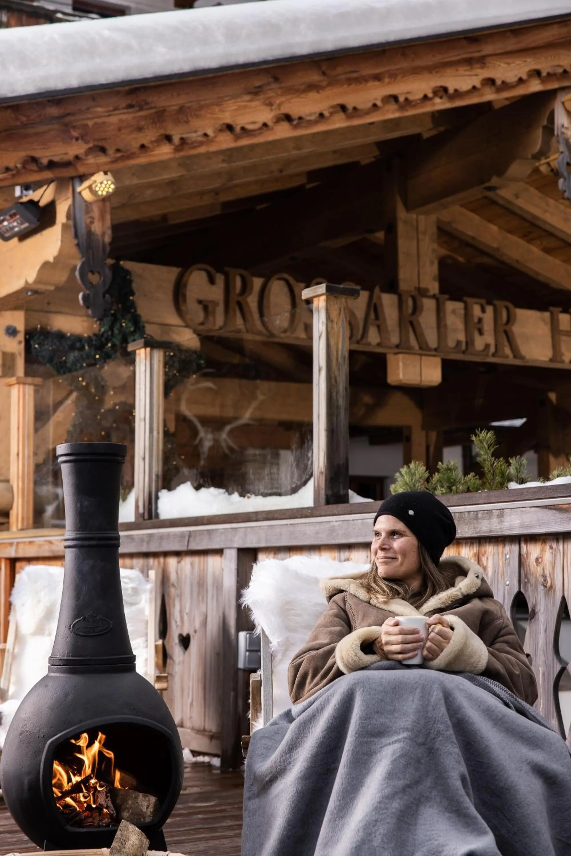 Balcony/Terrace in Grossarler Hof Superior