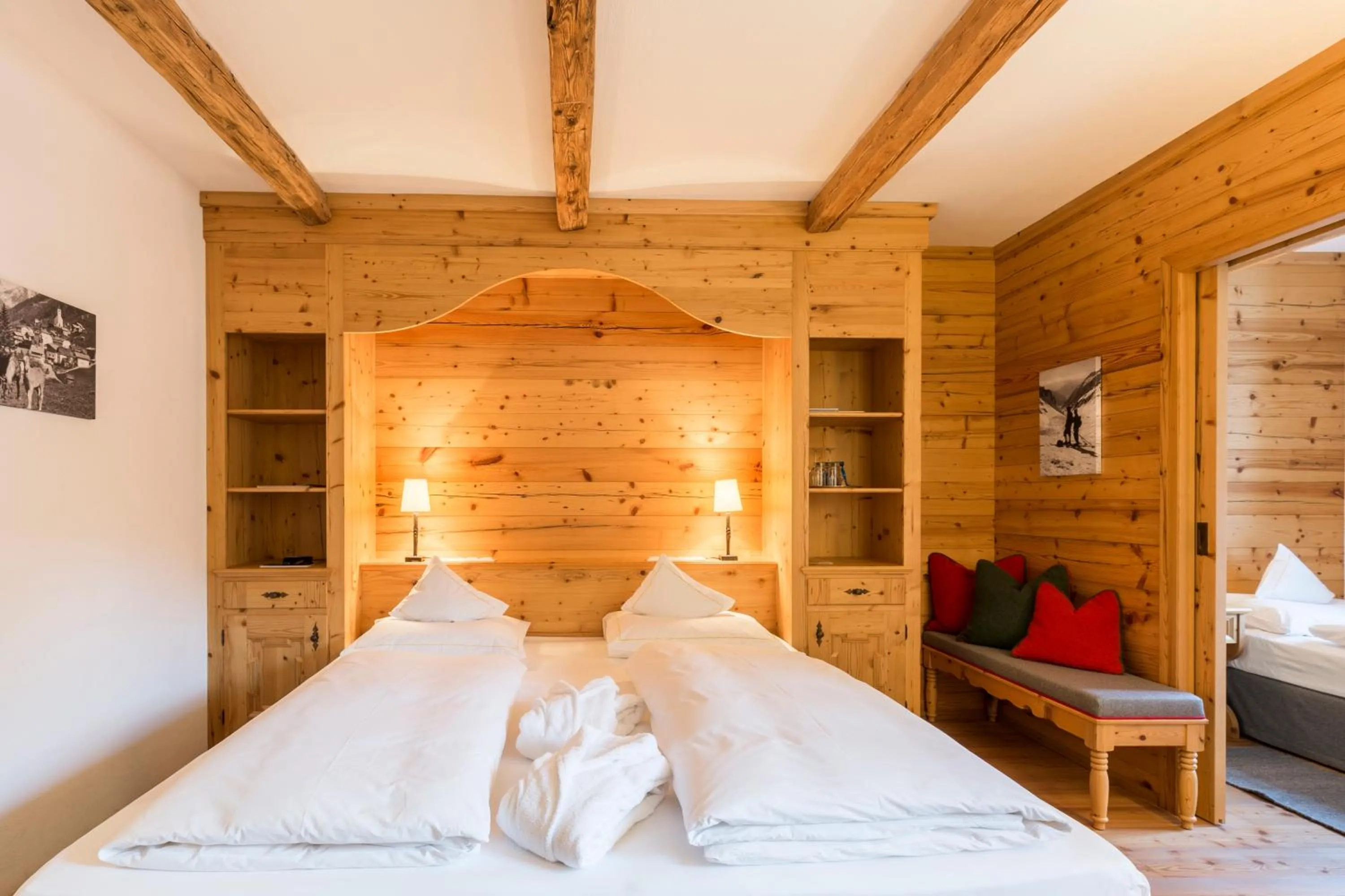 Photo of the whole room, Bed in Grossarler Hof Superior