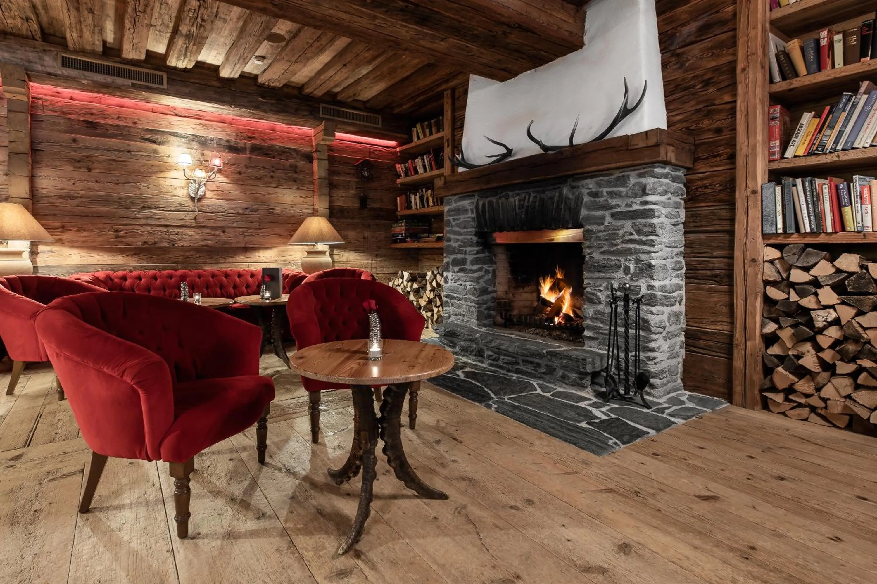 Lobby or reception in Grossarler Hof Superior