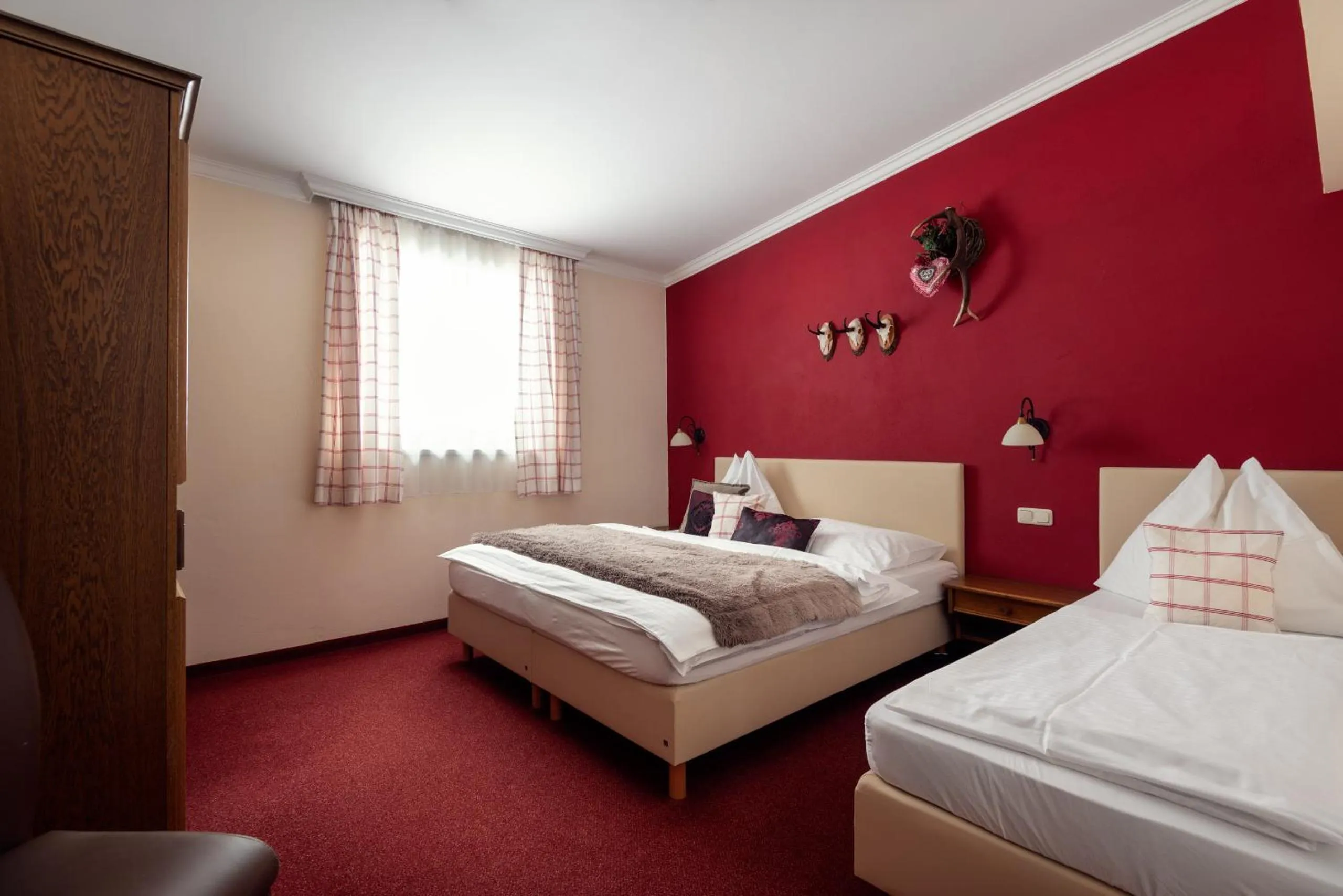 Bedroom, Bed in Der Jagdhof