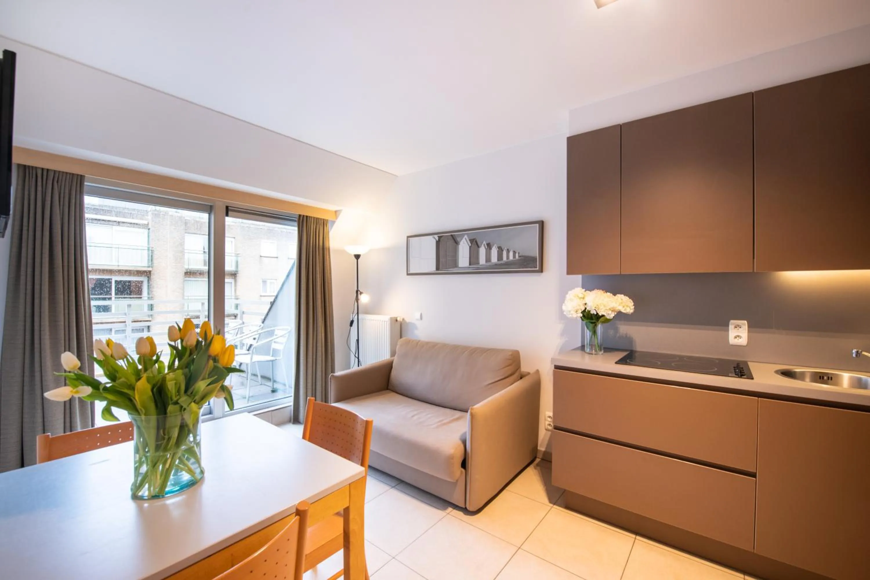 Living room in Belcasa Suitehotel