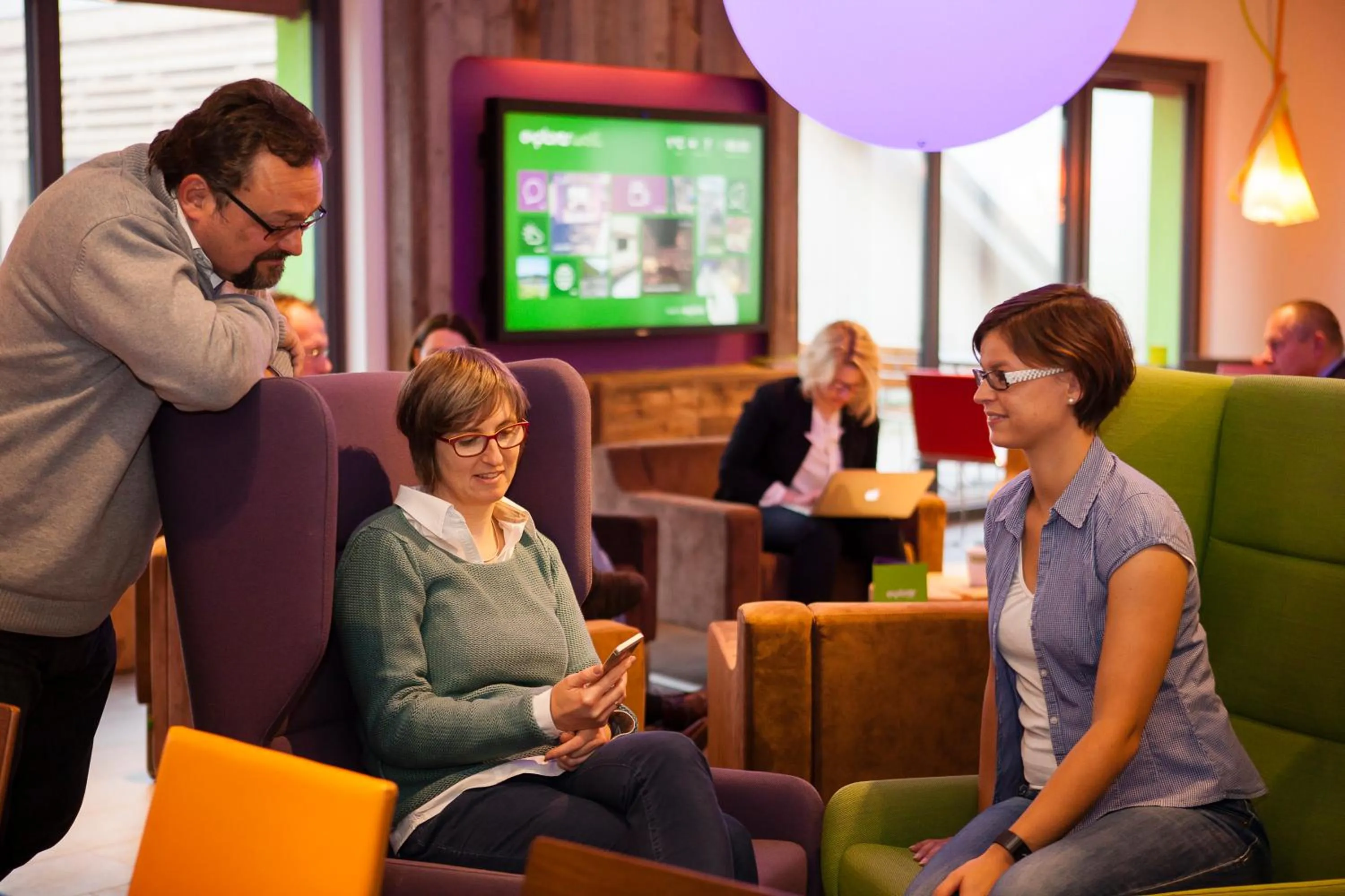 Lounge or bar in Explorer Hotel Oberstdorf