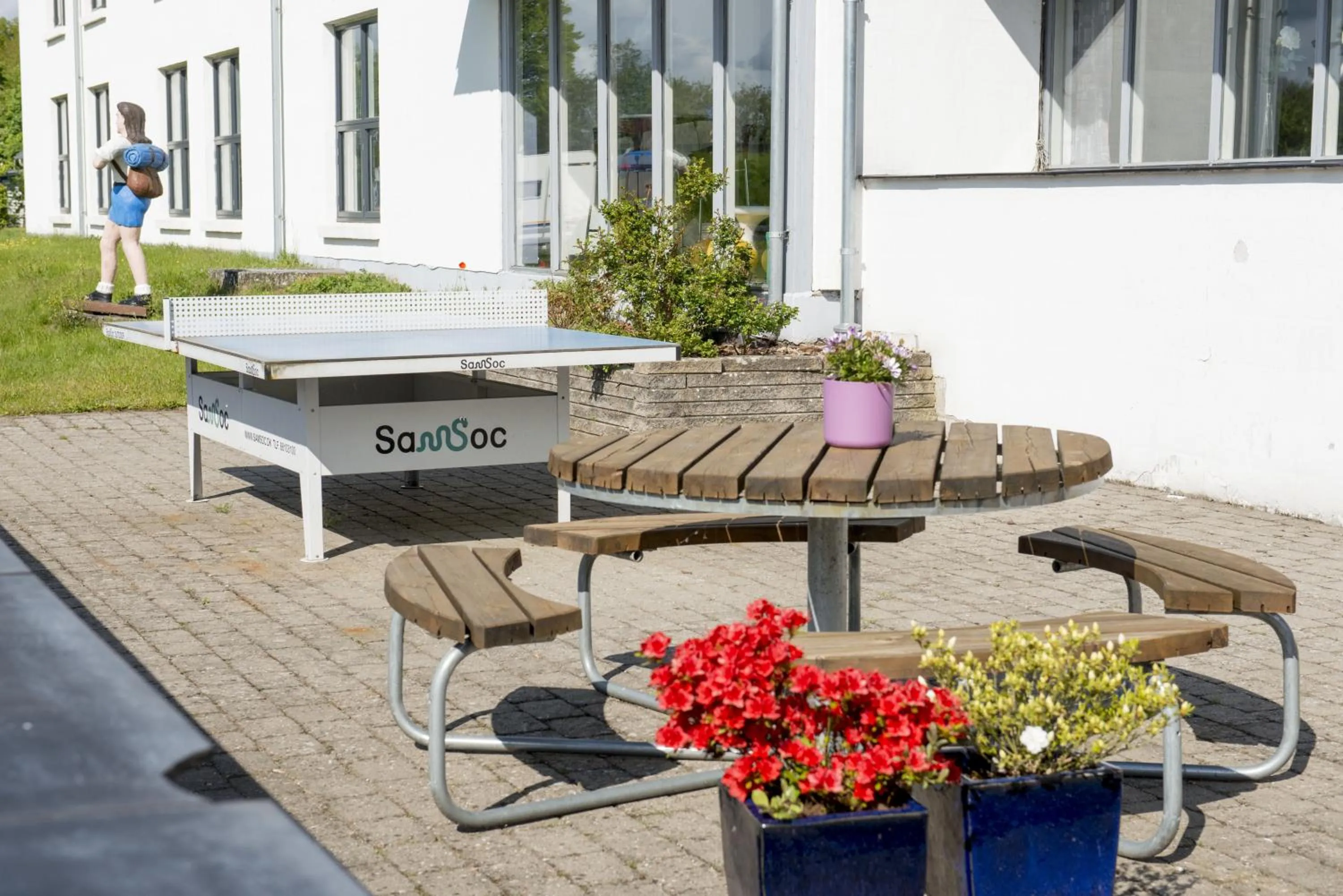 Garden in Danhostel Vejle