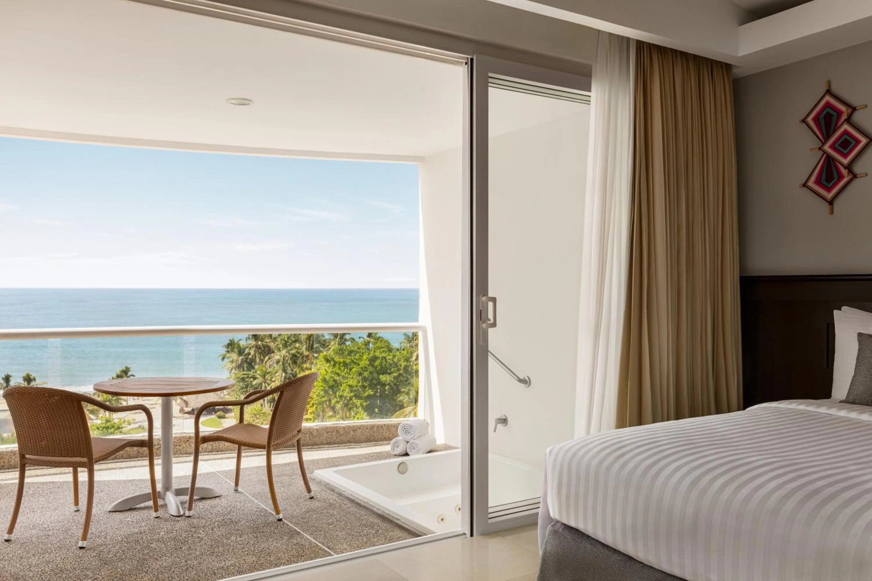 Bed in Fiesta Americana Riviera Nayarit Resort All Inclusive & Spa