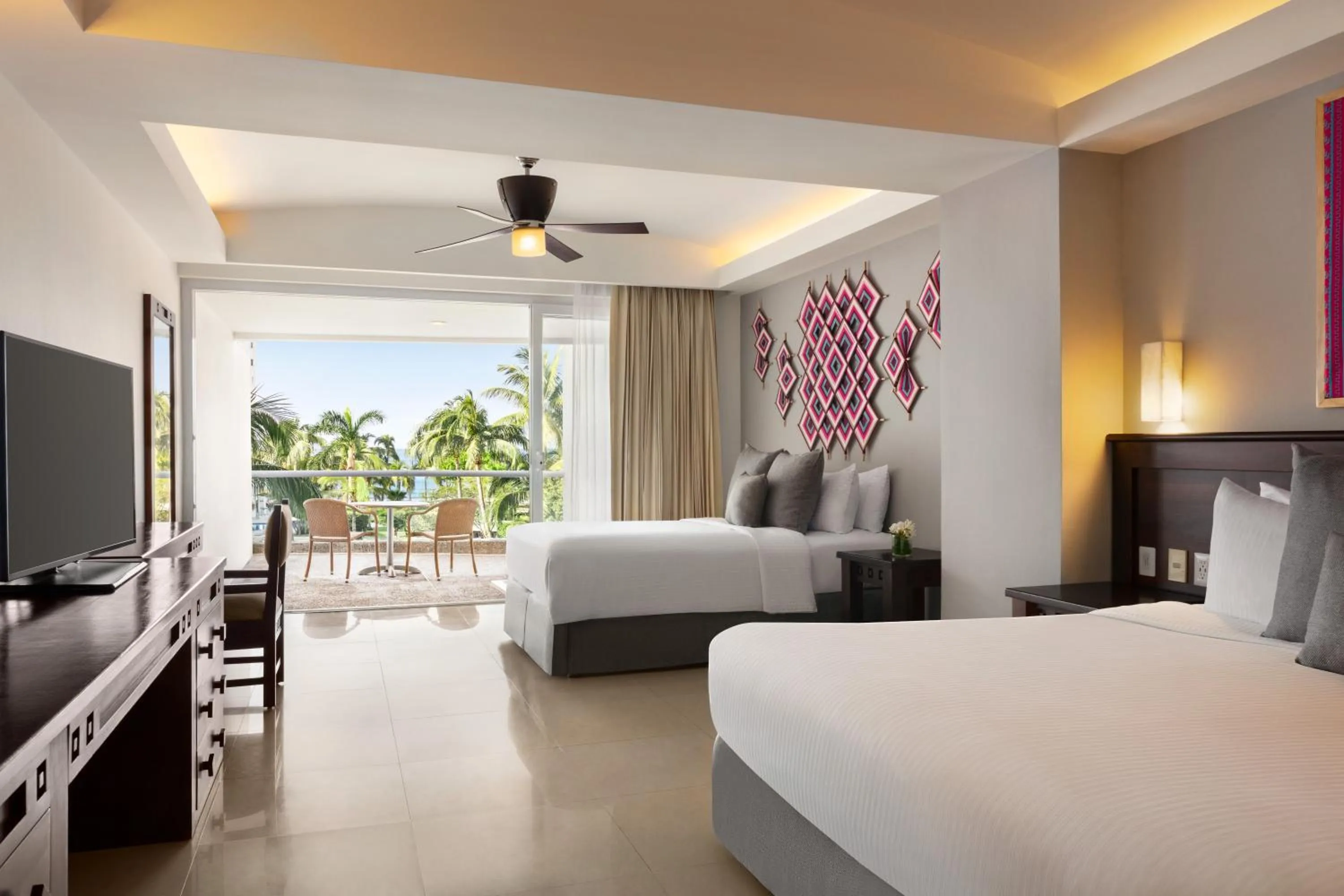 Bed in Fiesta Americana Riviera Nayarit Resort All Inclusive & Spa