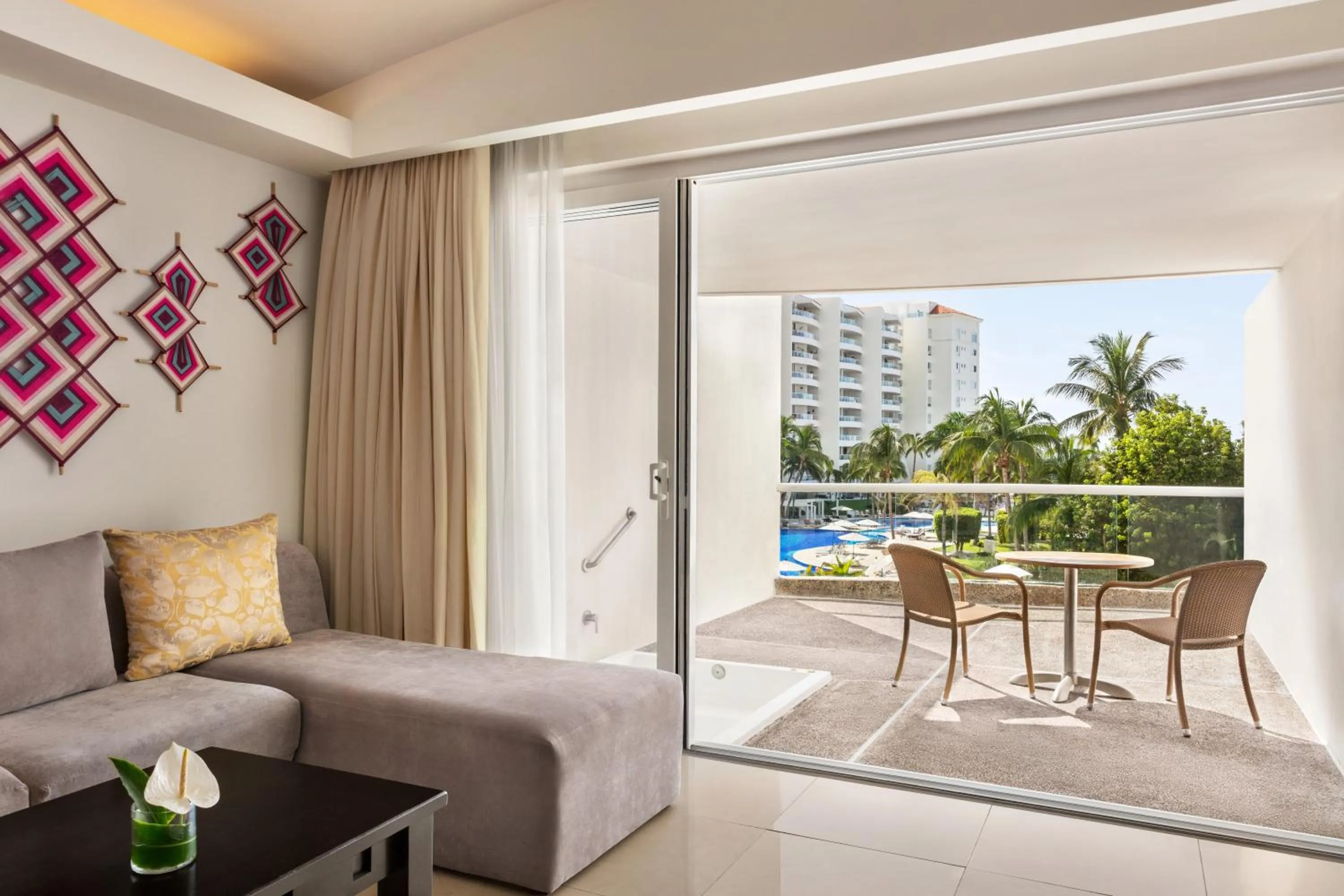 Balcony/Terrace in Fiesta Americana Riviera Nayarit Resort All Inclusive & Spa