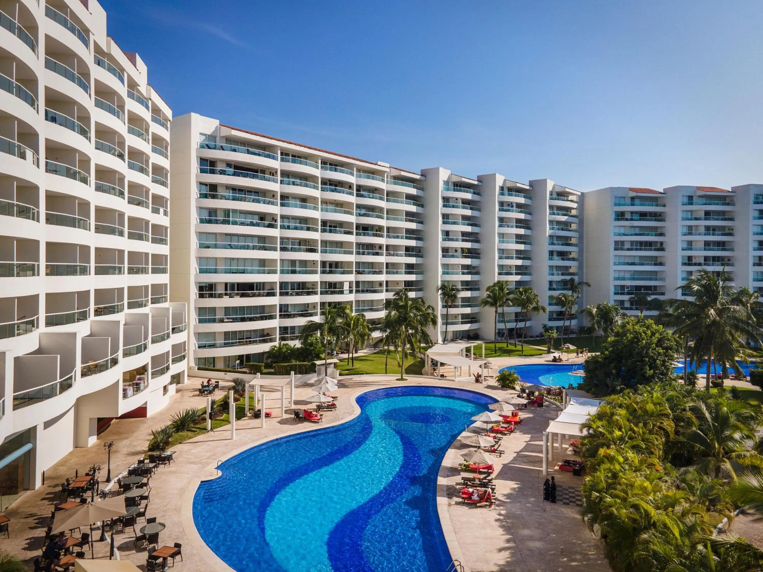 Pool view in Fiesta Americana Riviera Nayarit Resort All Inclusive & Spa