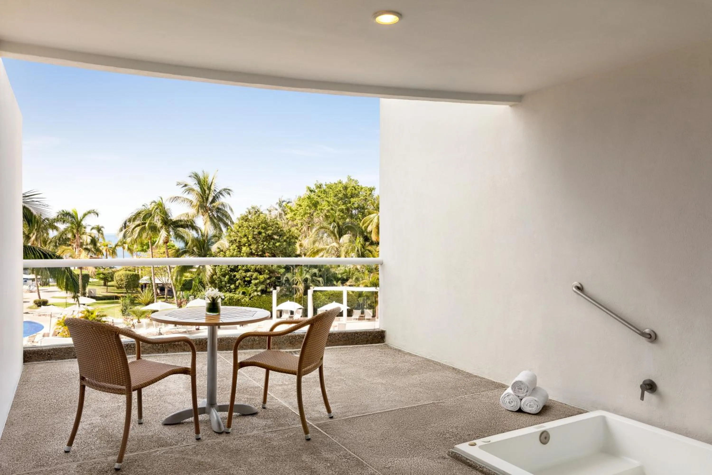 Balcony/Terrace in Fiesta Americana Riviera Nayarit Resort All Inclusive & Spa