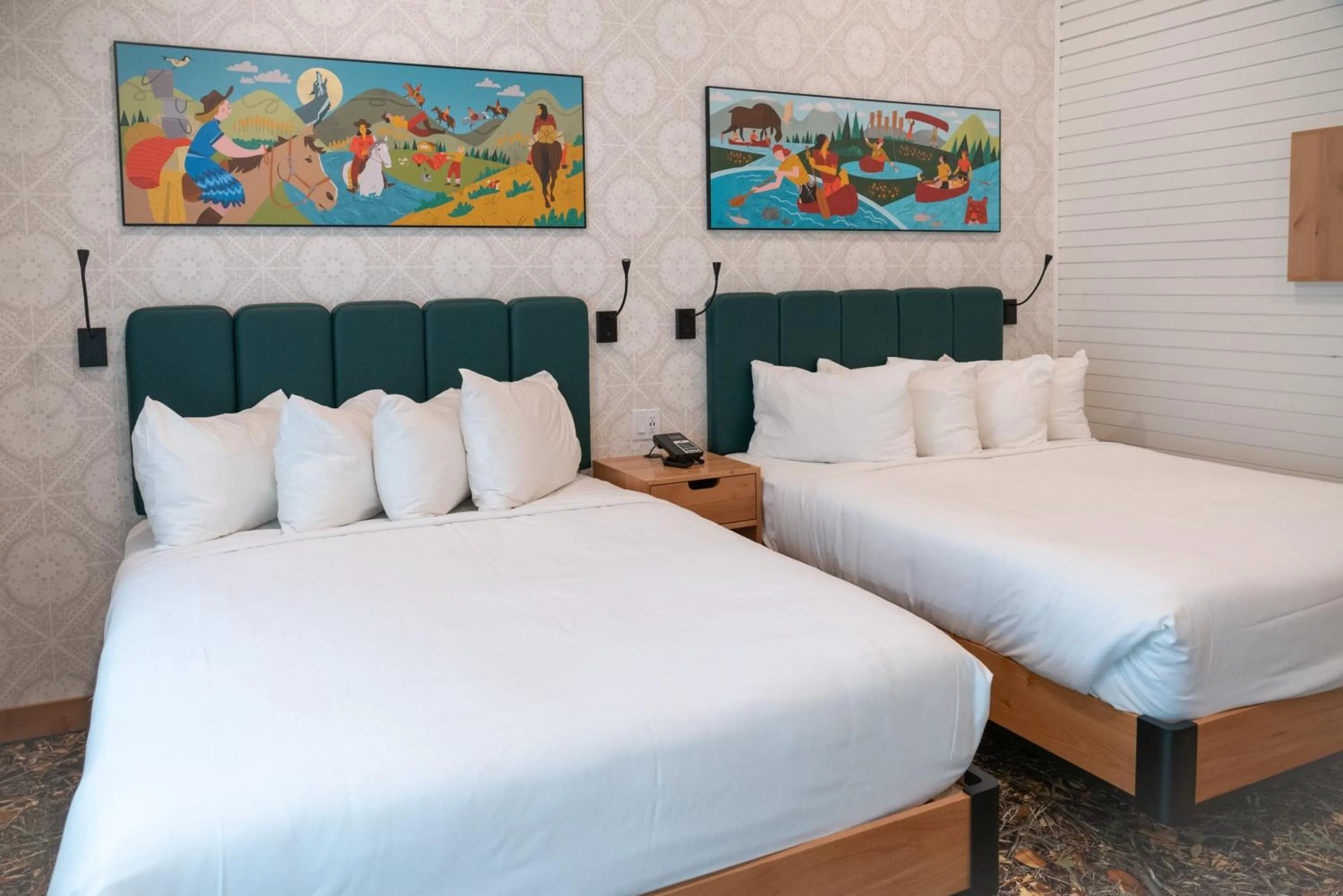 Bed in The Dorothy Motel