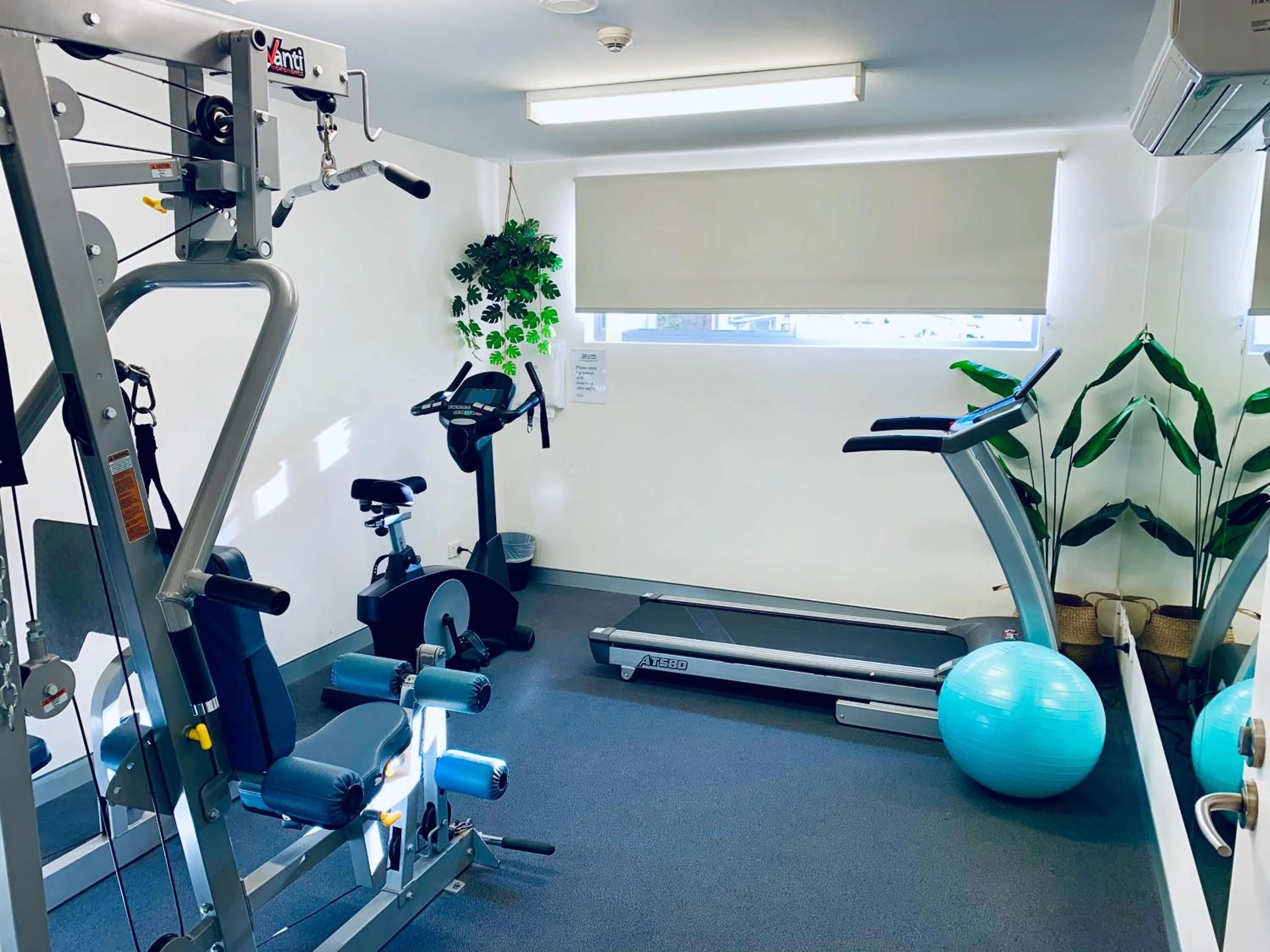 Fitness centre/facilities in Ocean Views Resort Caloundra
