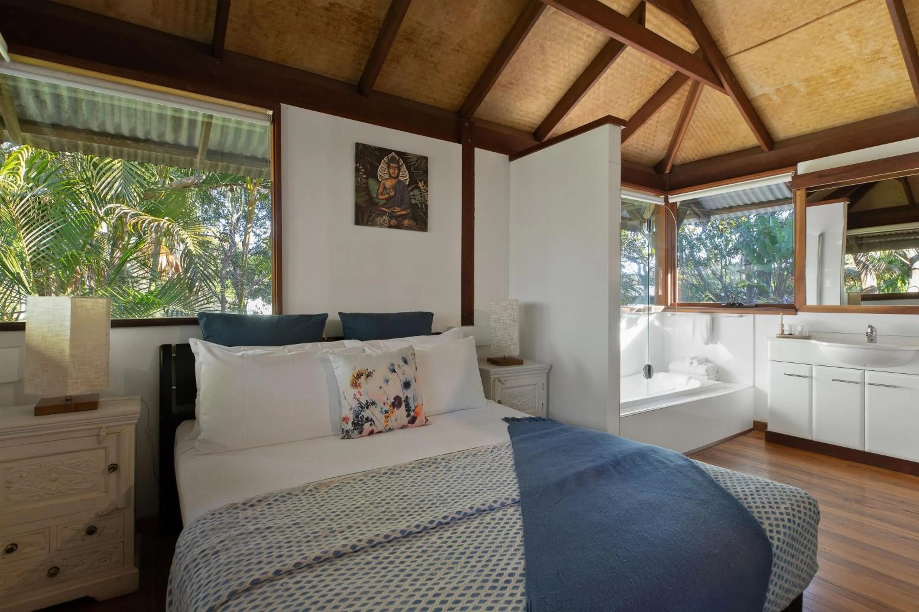 Bed in Garden Burees