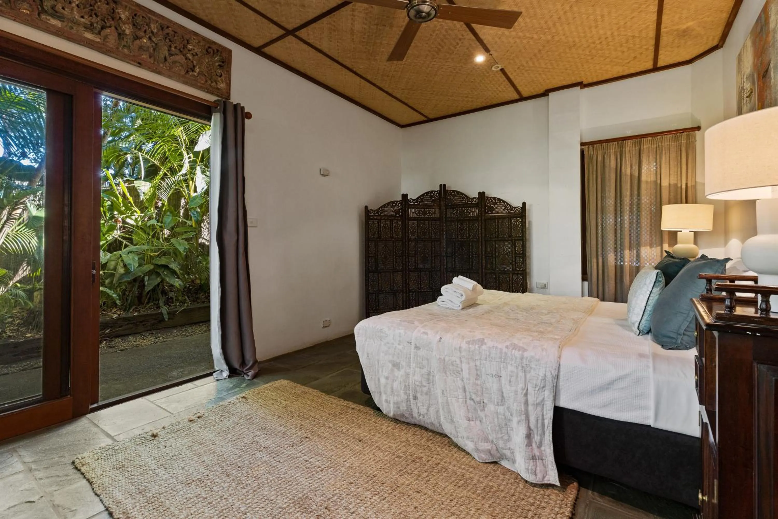 Bed in Garden Burees