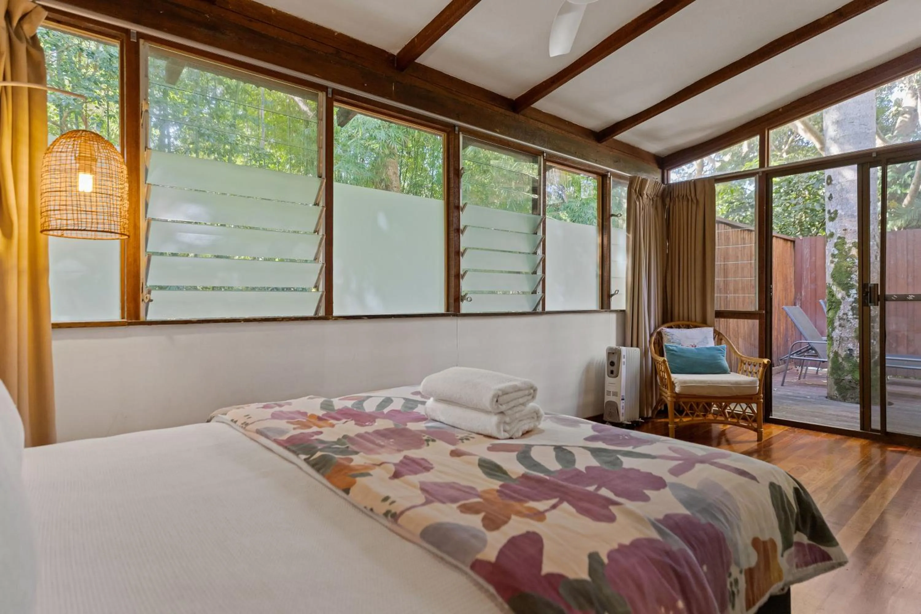 View (from property/room), Bed in Garden Burees