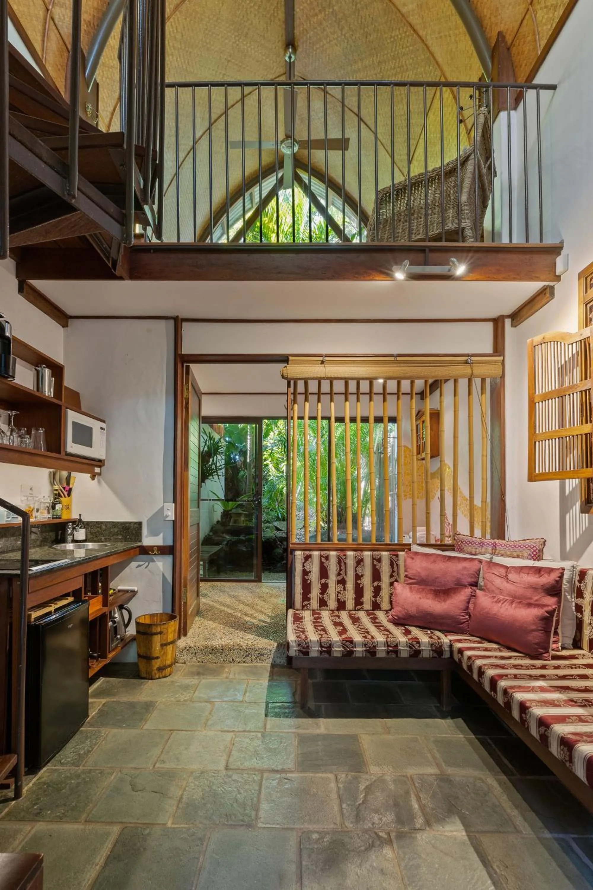 Seating area in Garden Burees