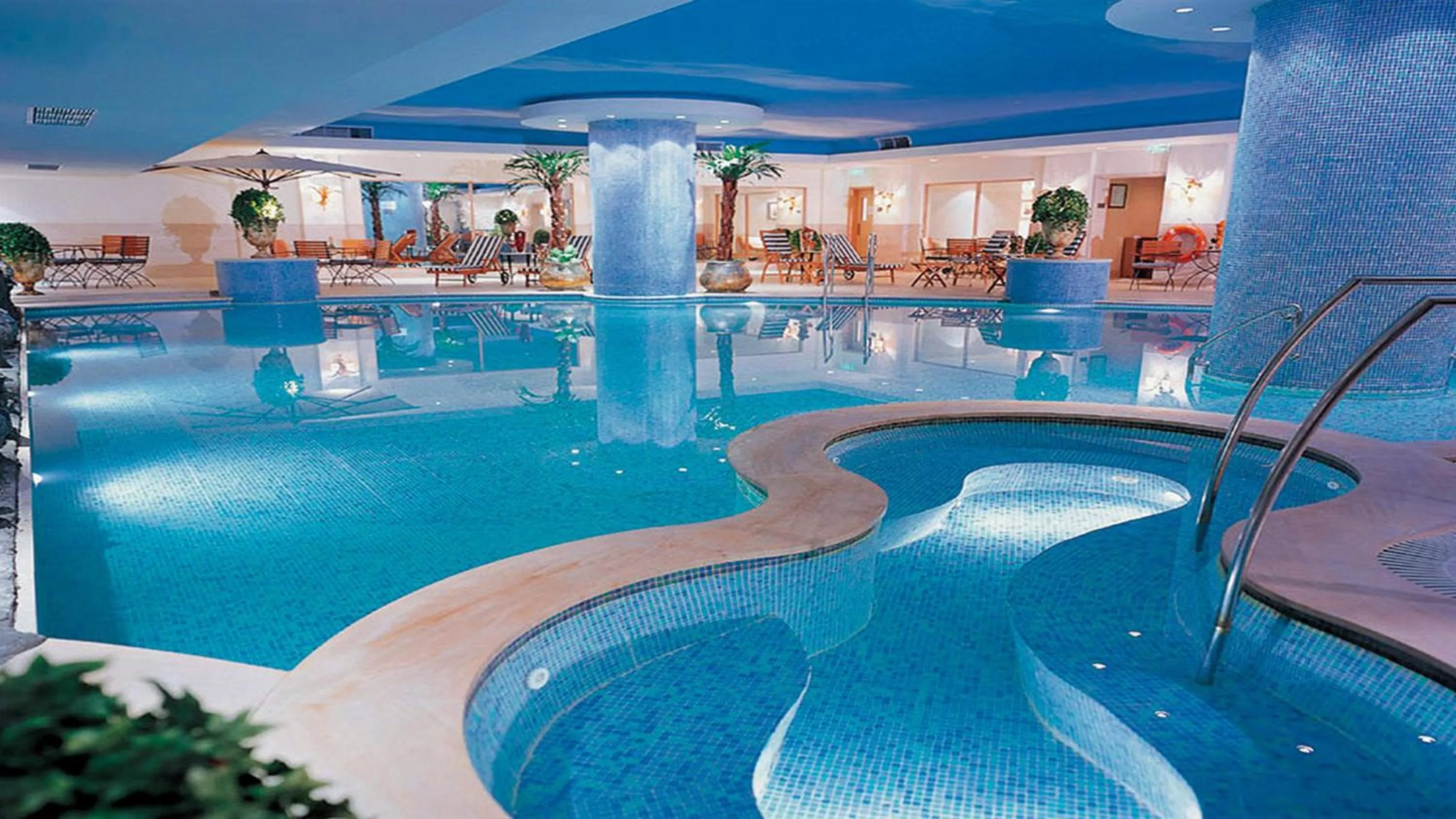 Swimming pool in Crowne Plaza Qingdao by IHG