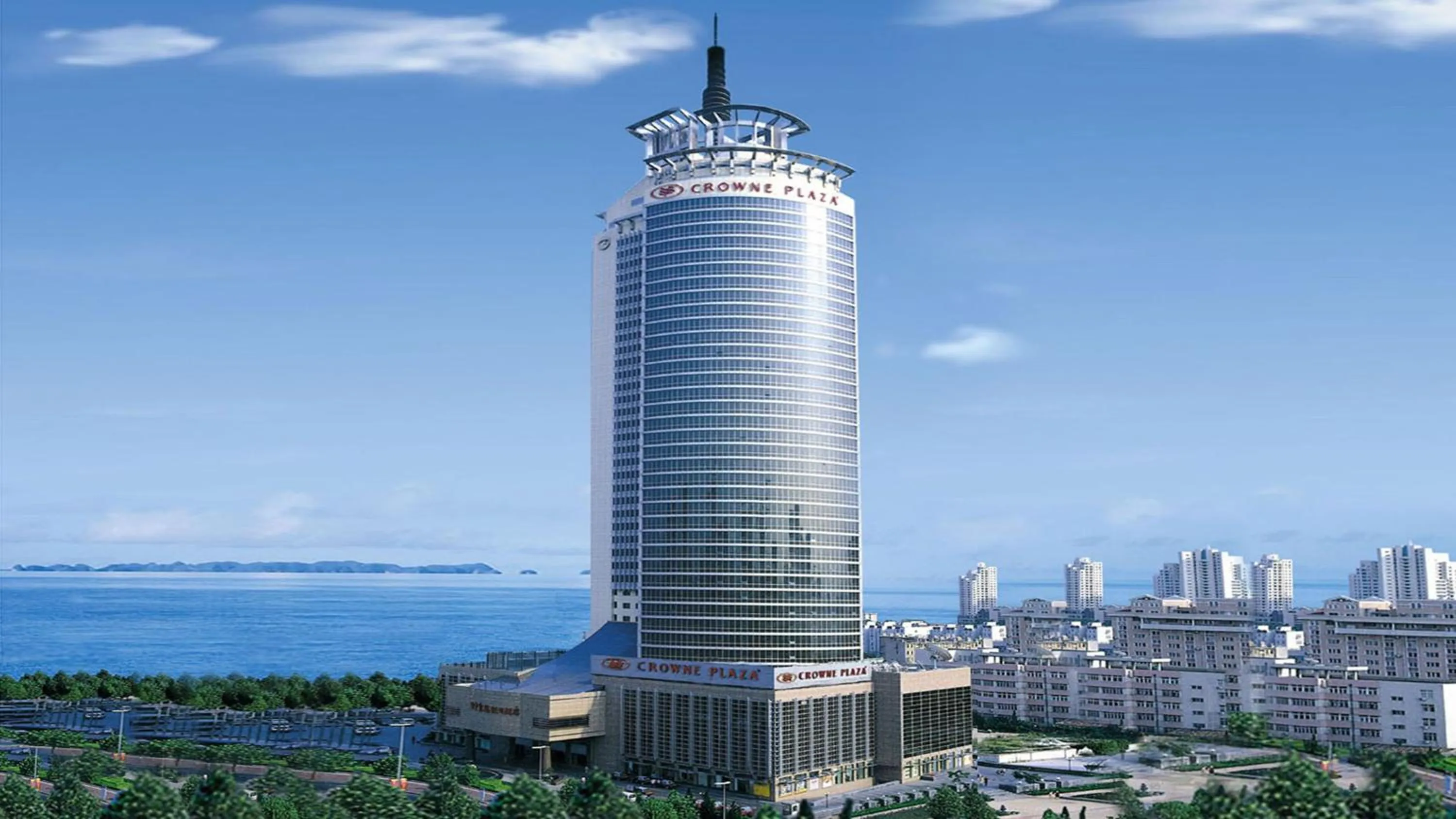Property building in Crowne Plaza Qingdao by IHG