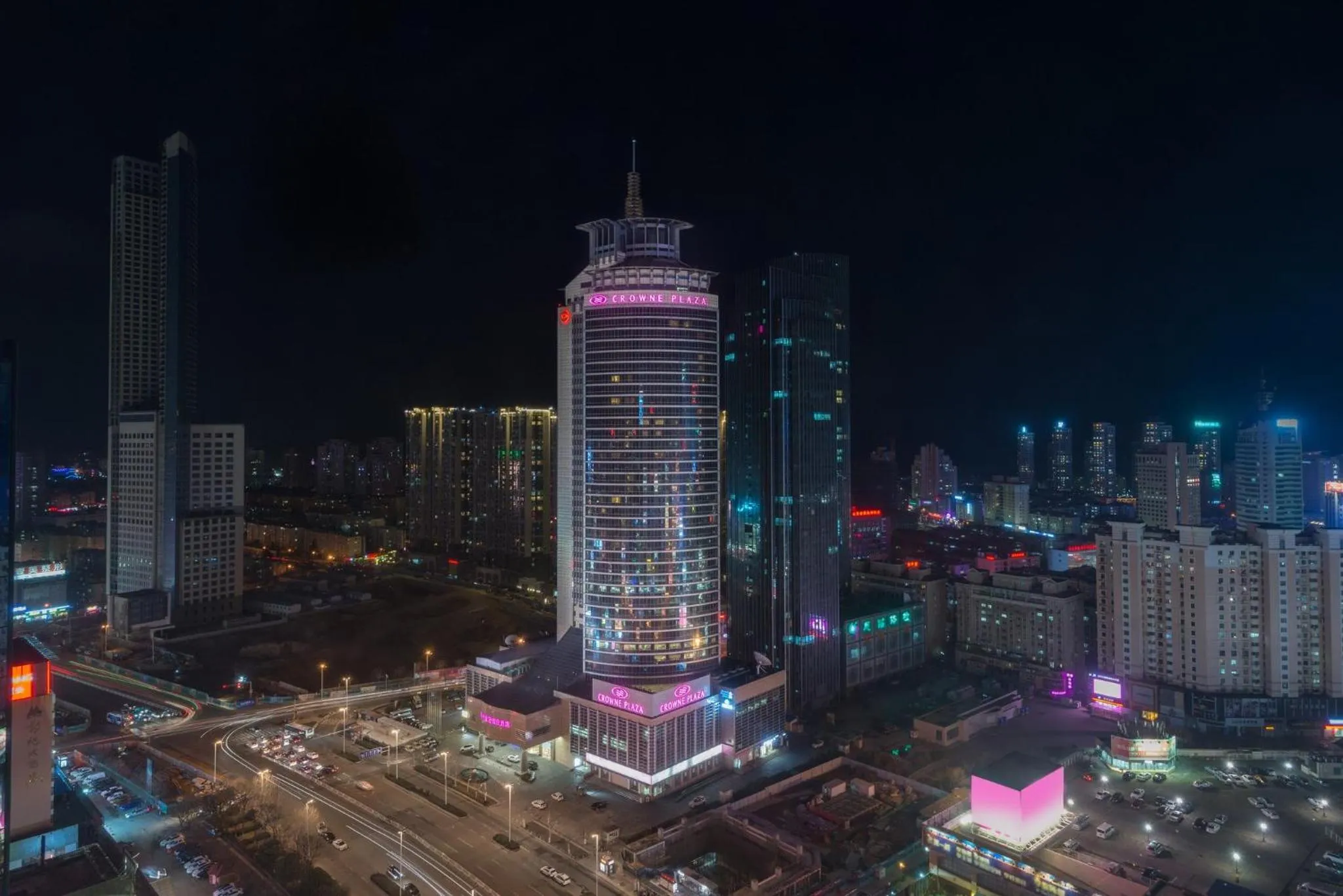 Property building in Crowne Plaza Qingdao by IHG