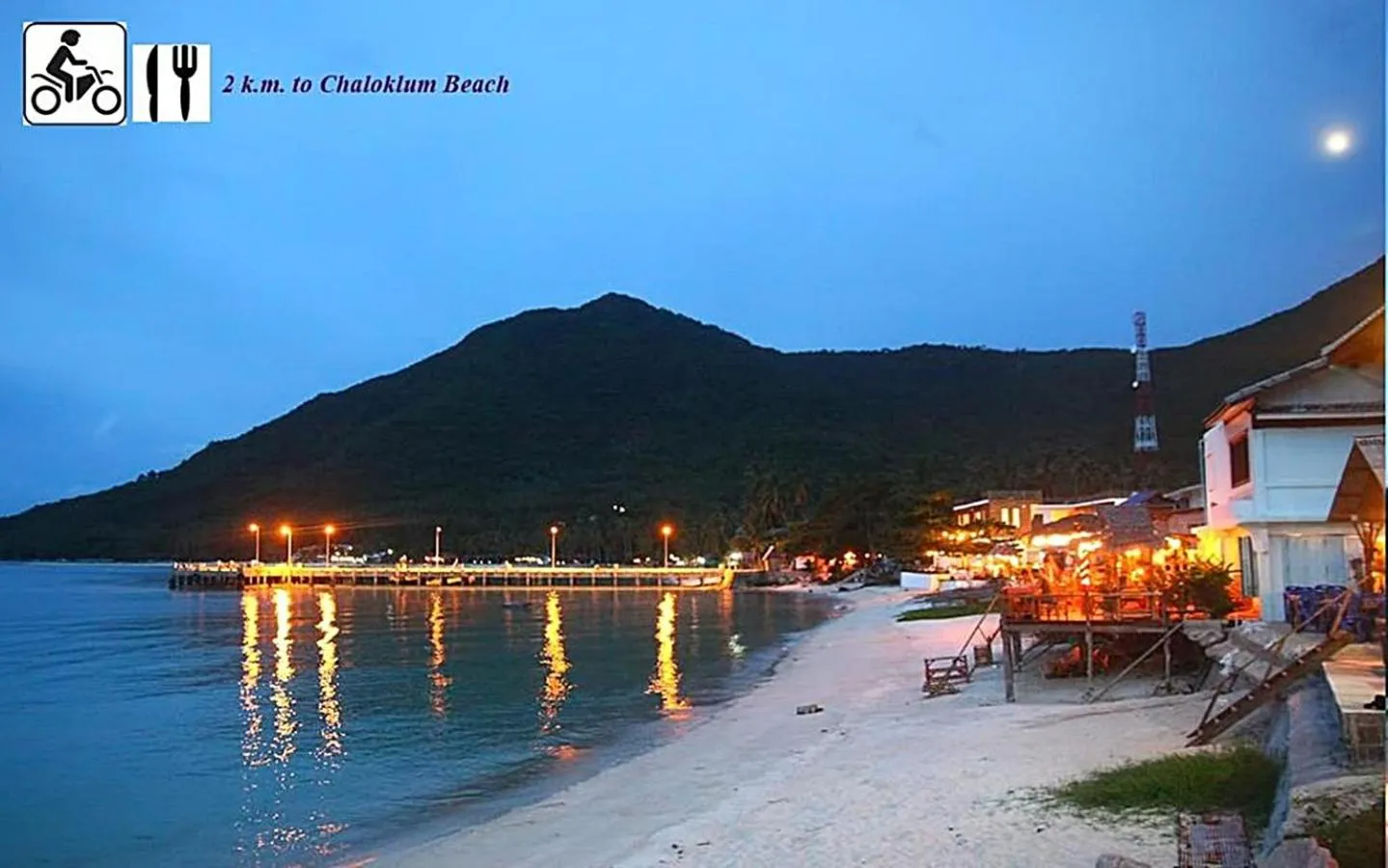 Nearby landmark in Phangan Utopia Resort