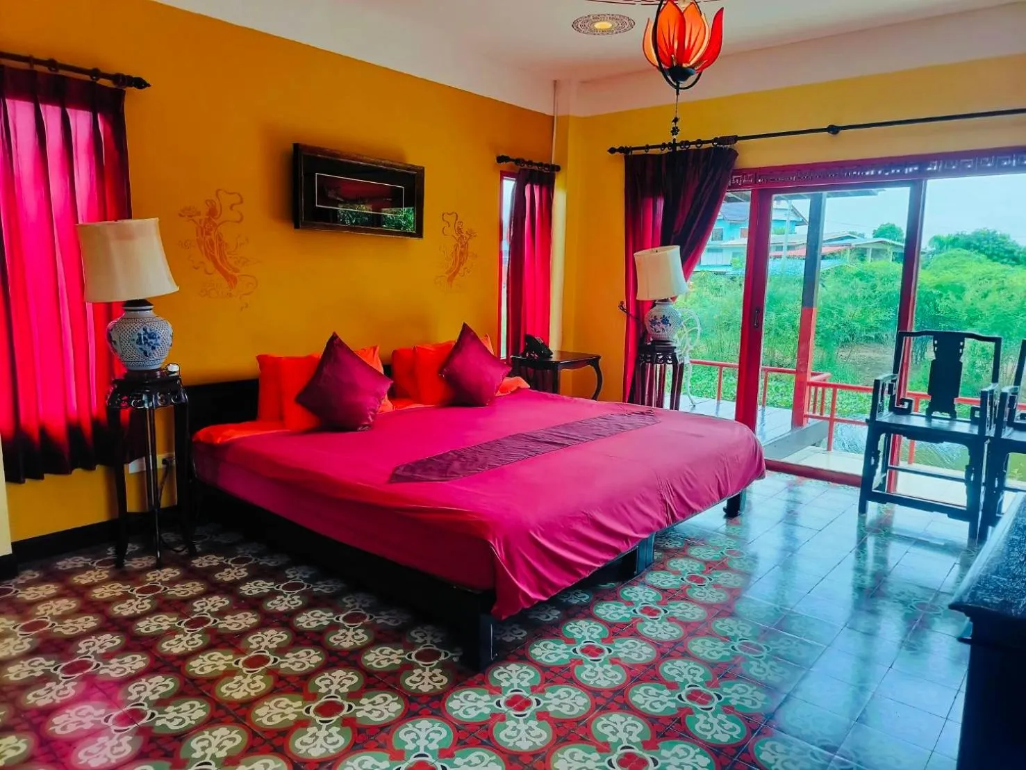 Bedroom, Bed in Pludhaya Resort & Spa