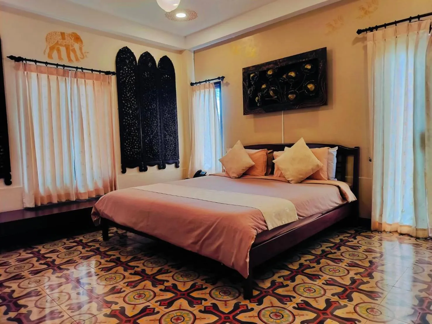 Bedroom, Bed in Pludhaya Resort & Spa
