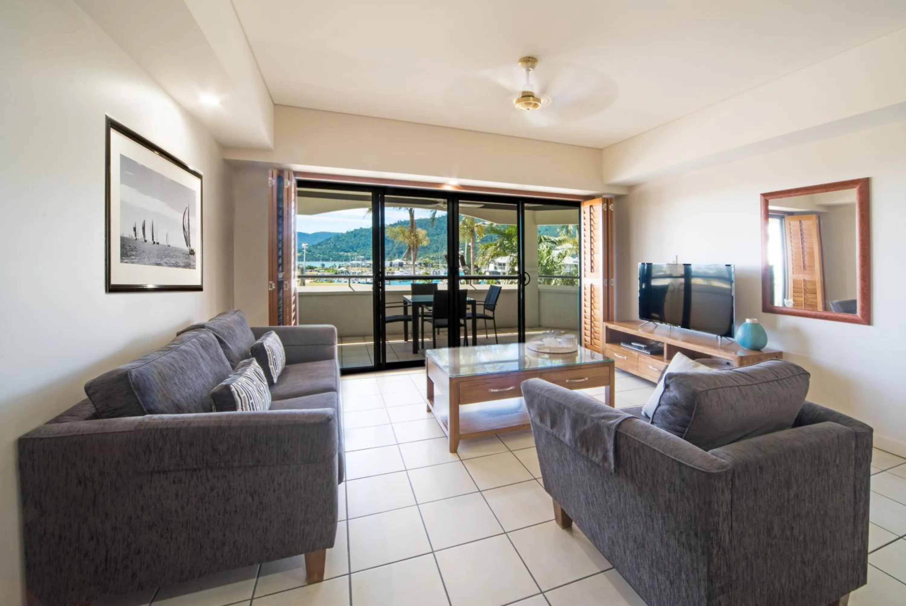 Balcony/Terrace in Portside Whitsunday Luxury Holiday Apartments