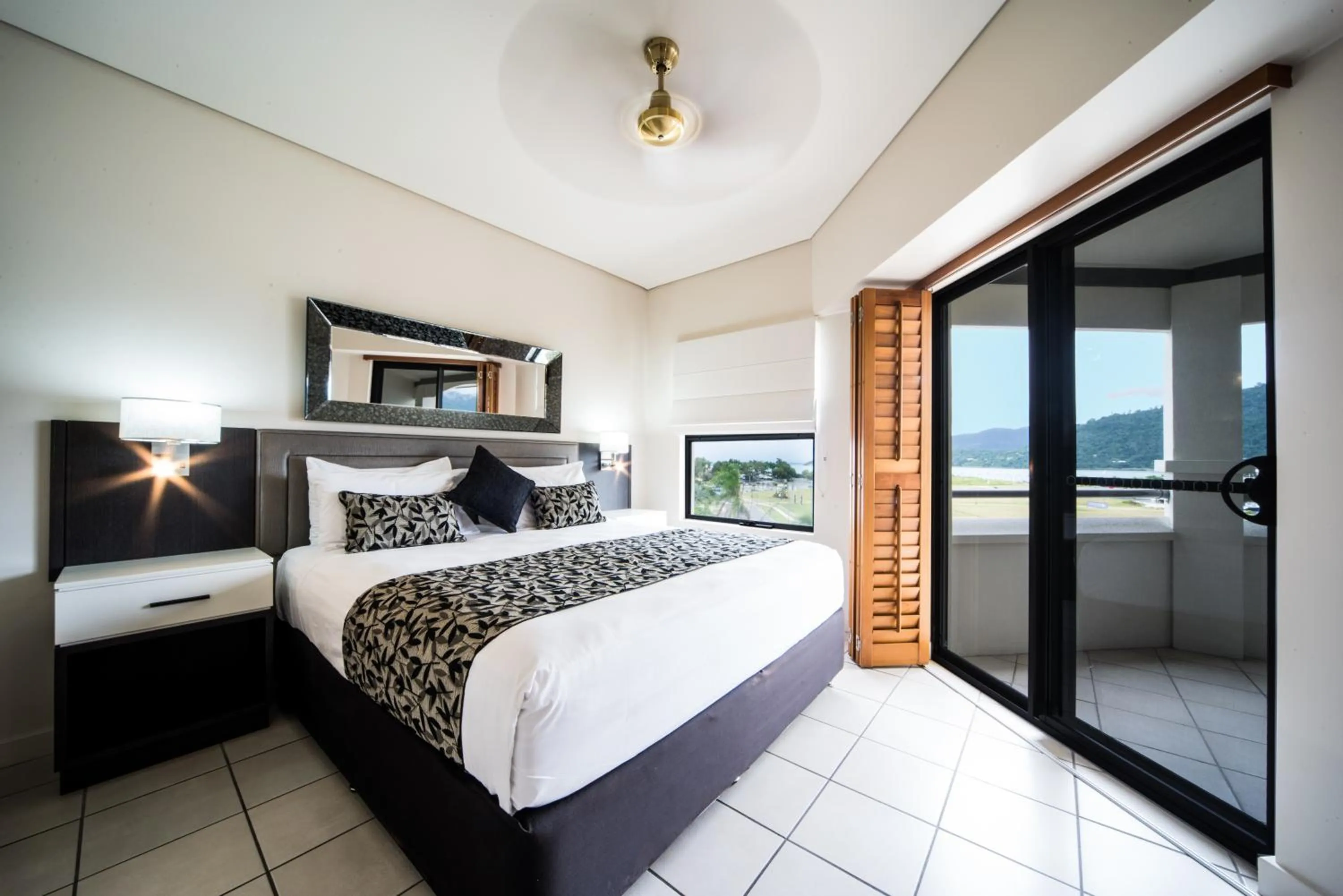 Bedroom, Bed in Portside Whitsunday Luxury Holiday Apartments