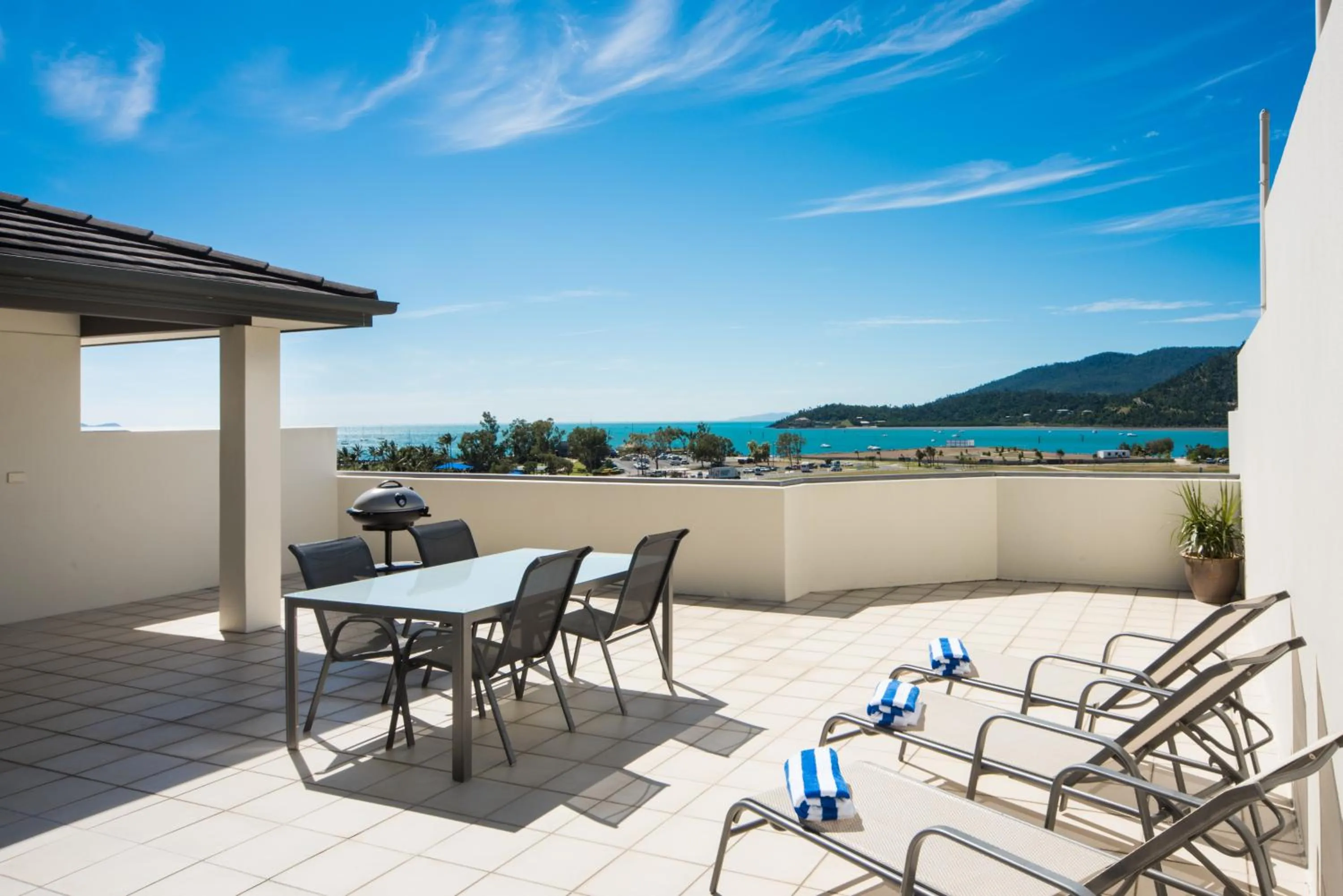 Balcony/Terrace in Portside Whitsunday Luxury Holiday Apartments