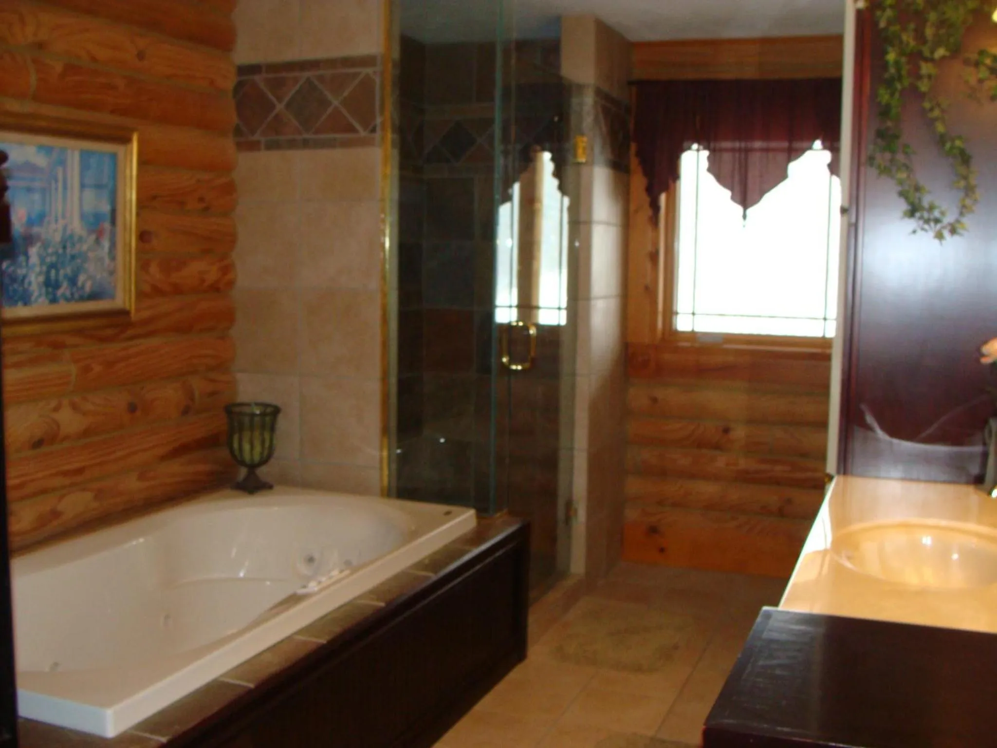 Bathroom in A Breath of Heaven B&B