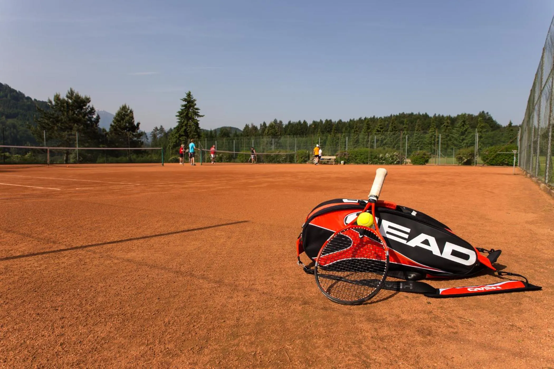 Tennis court in Hotel Marko