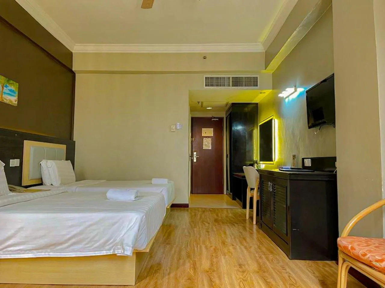 Bed in Hotel Langkasuka Langkawi