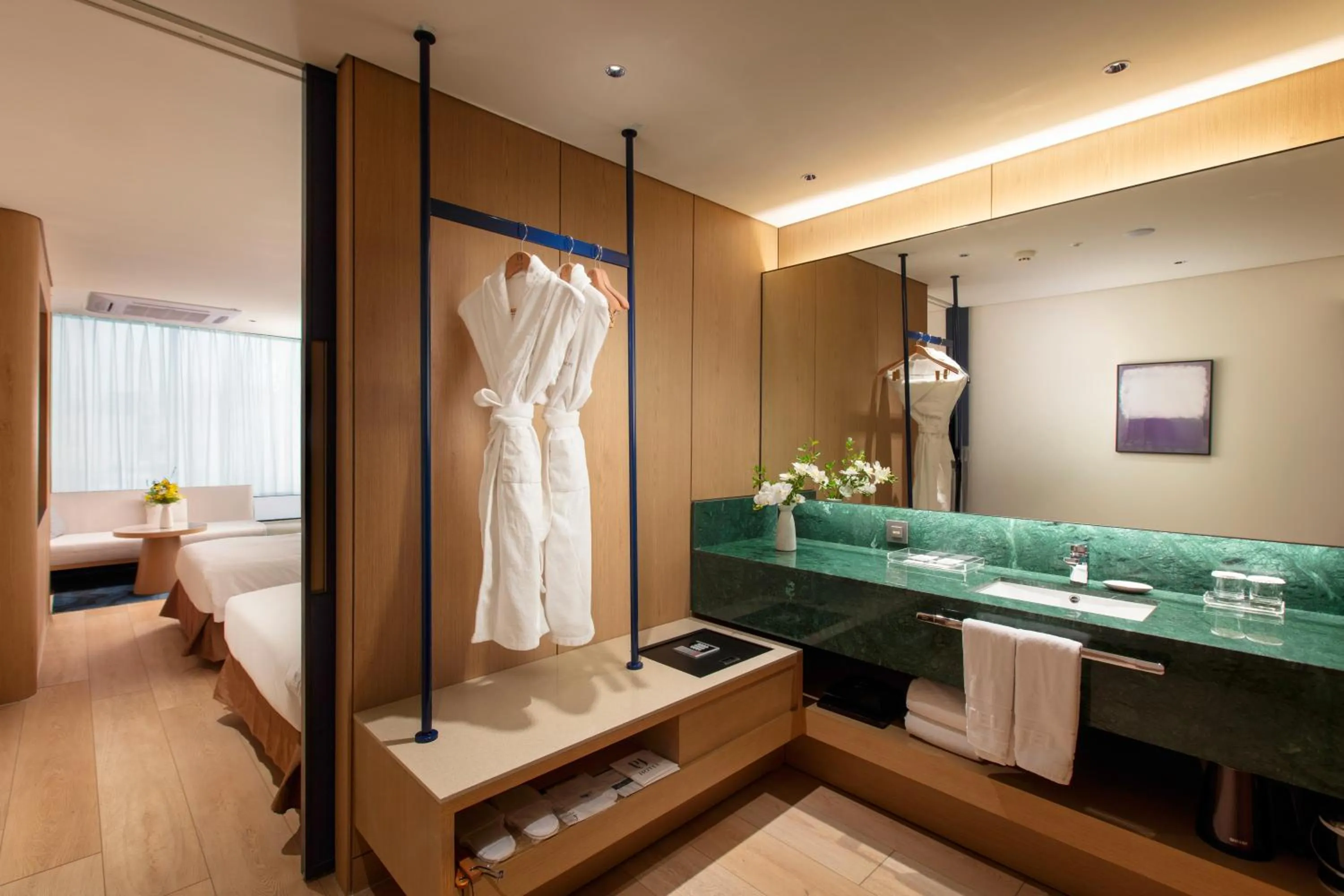 Decorative detail in Hotel PJ Myeongdong